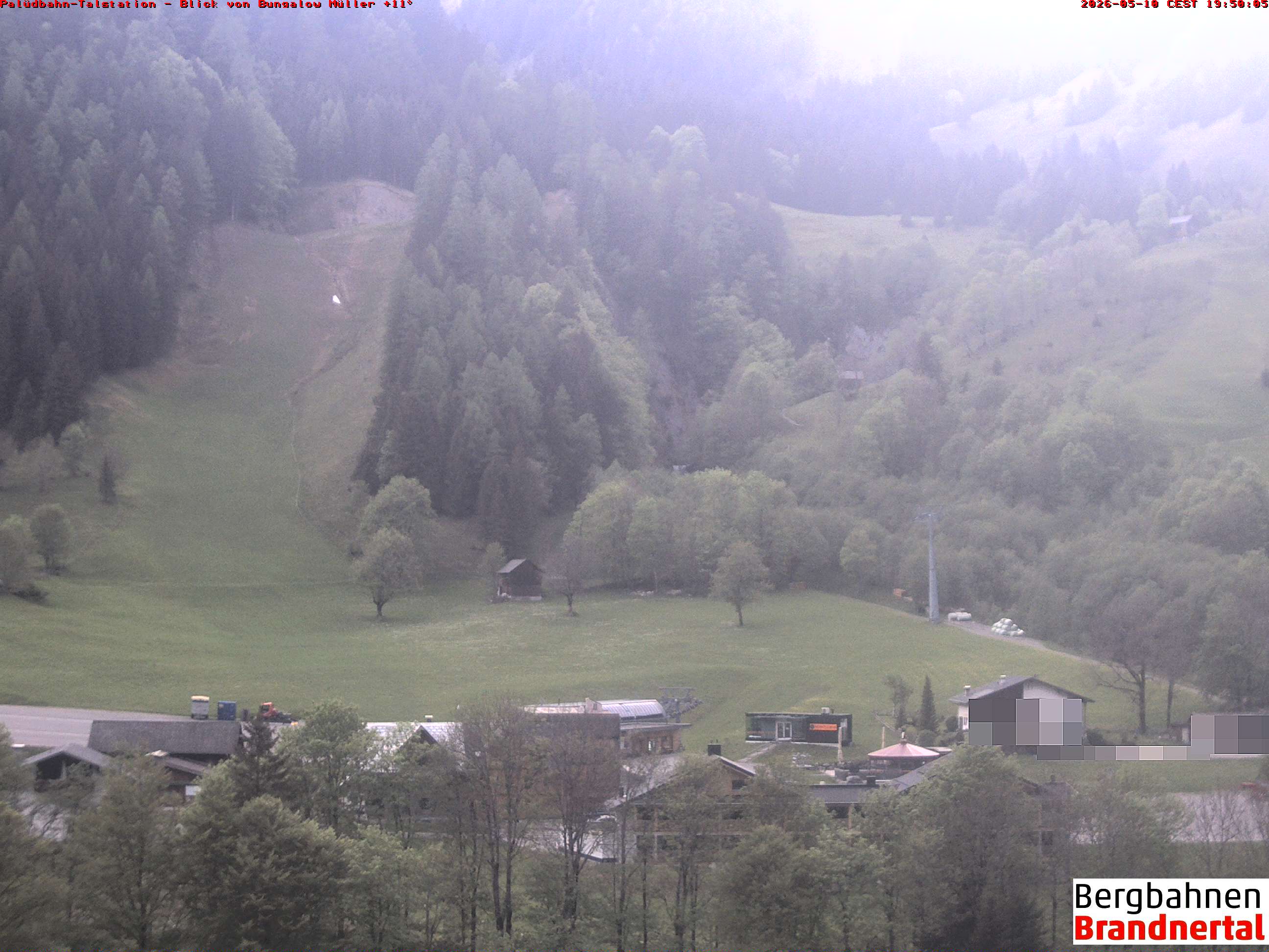 Blick auf Palüdbahn von Bungalow Müller