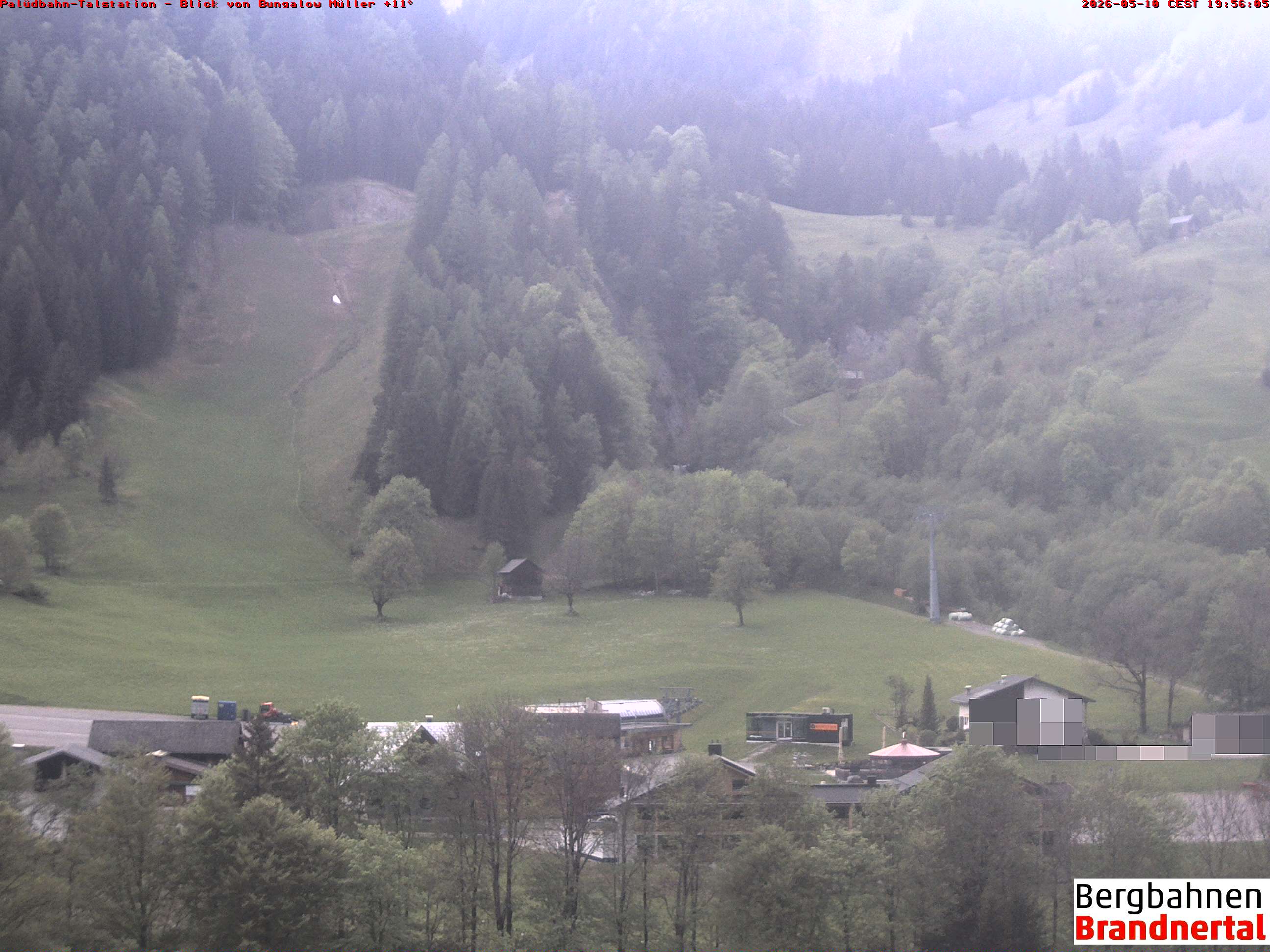 Blick auf Palüdbahn von Bungalow Müller