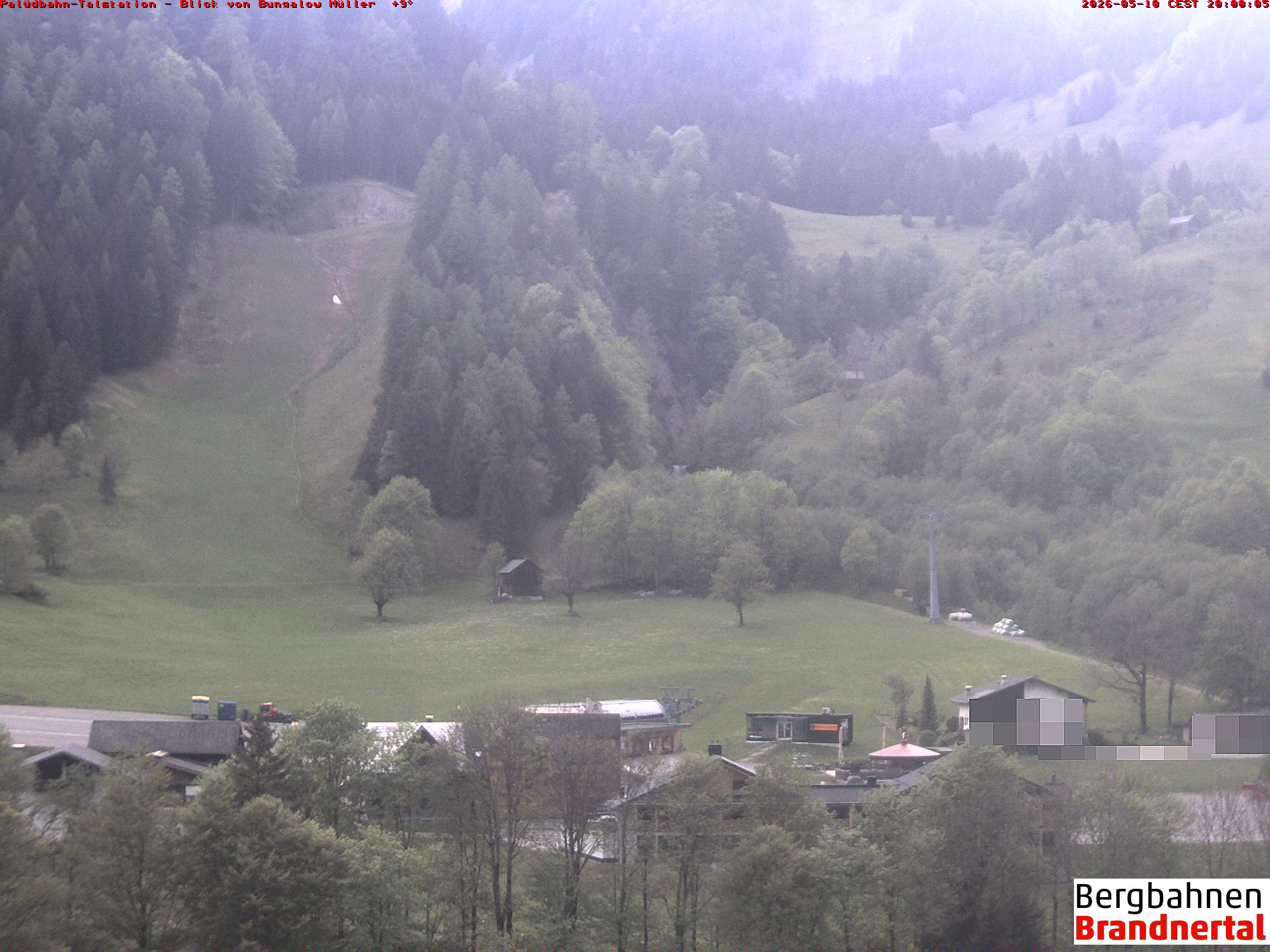 Blick auf Palüdbahn von Bungalow Müller