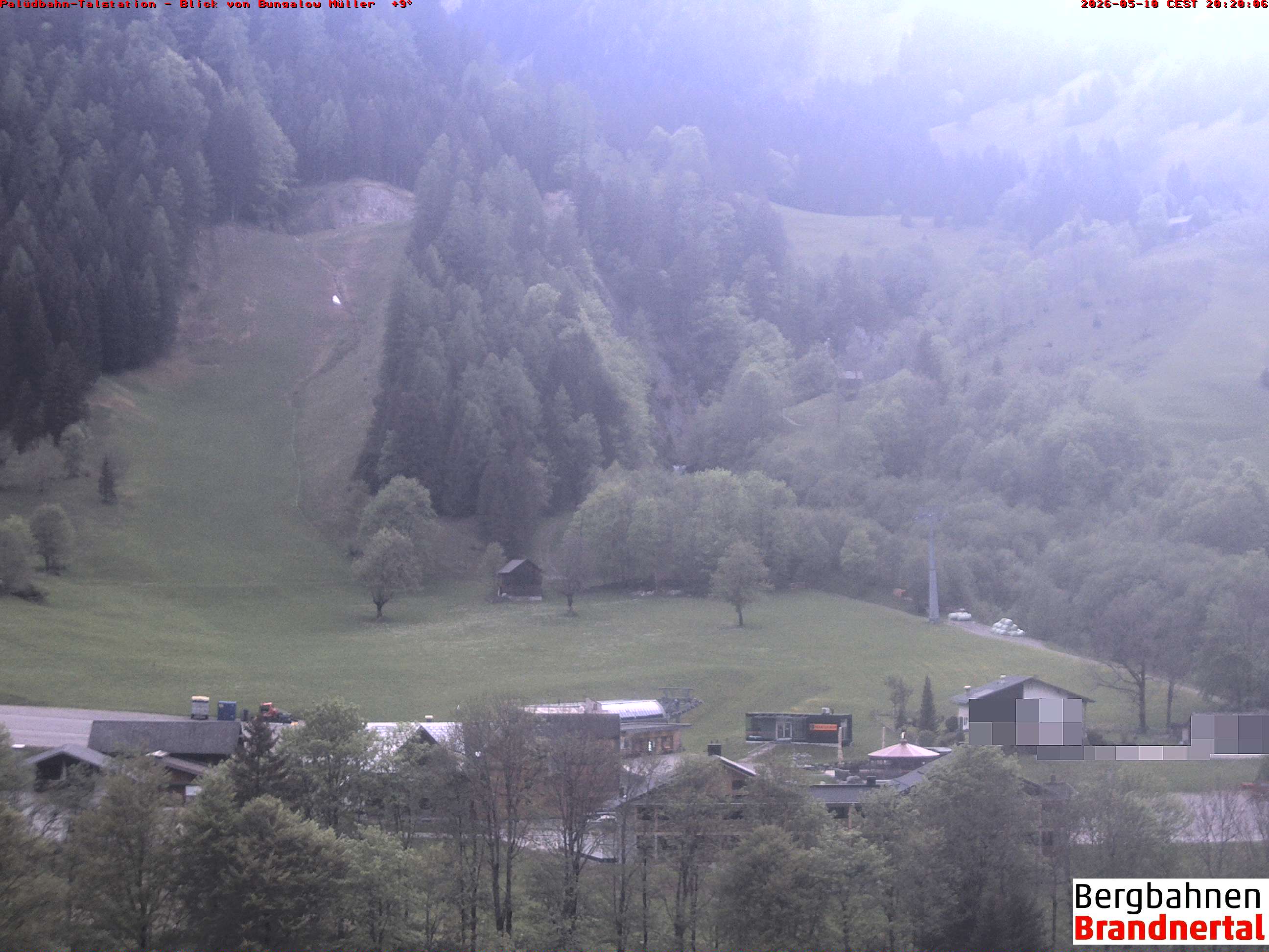 Blick auf Palüdbahn von Bungalow Müller