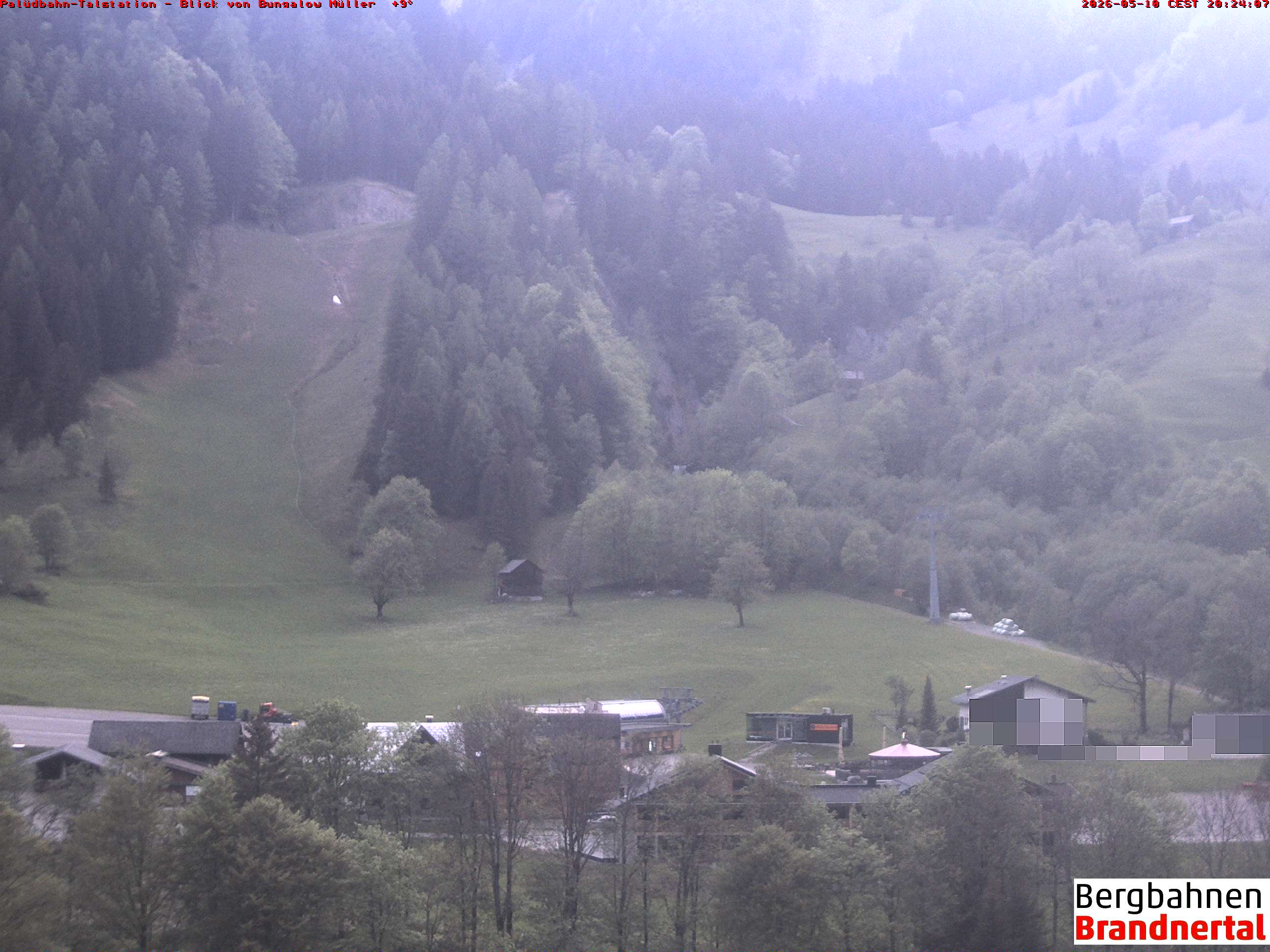 Blick auf Palüdbahn von Bungalow Müller