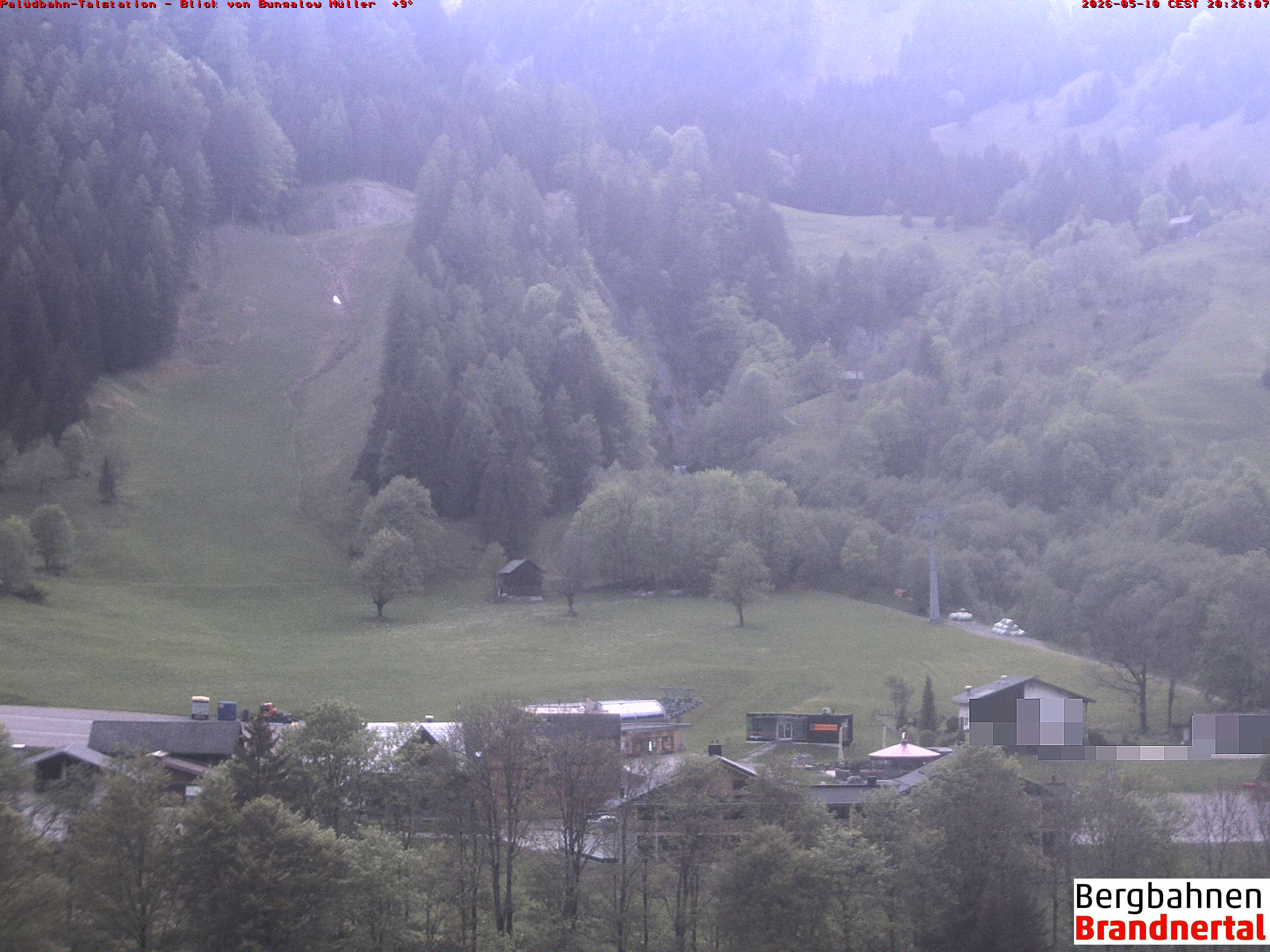 Blick auf Palüdbahn von Bungalow Müller