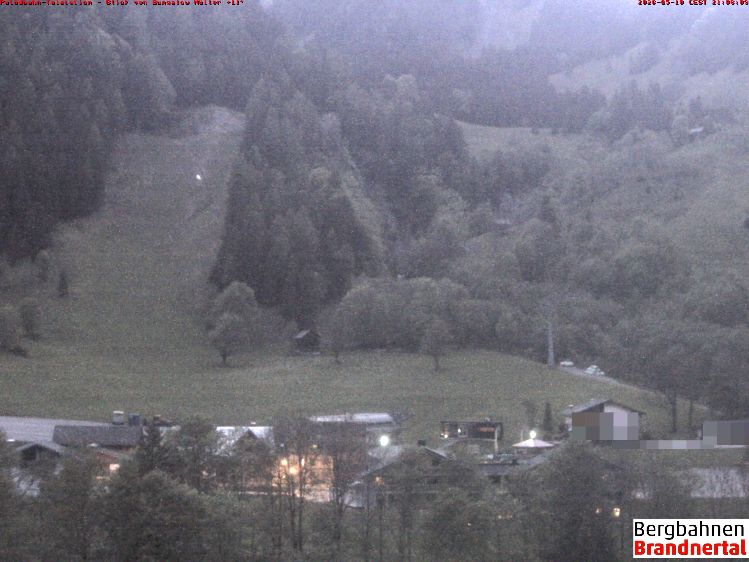 Blick auf Palüdbahn von Bungalow Müller
