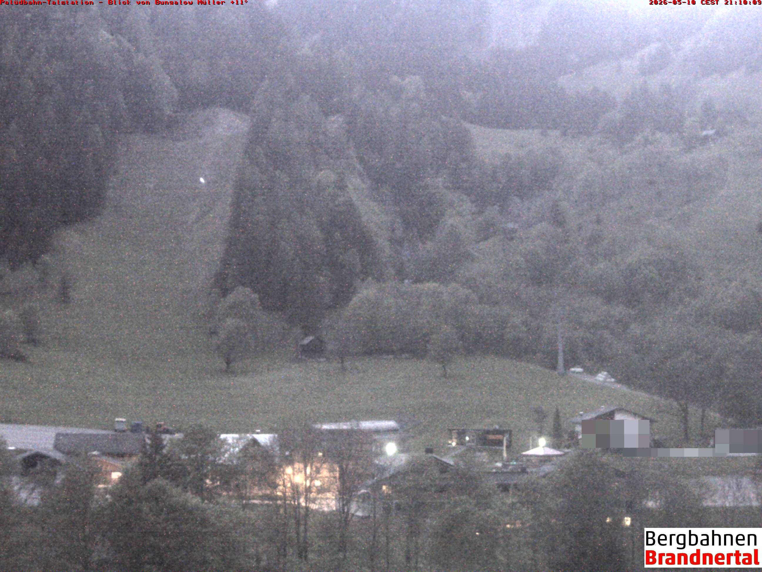 Blick auf Palüdbahn von Bungalow Müller
