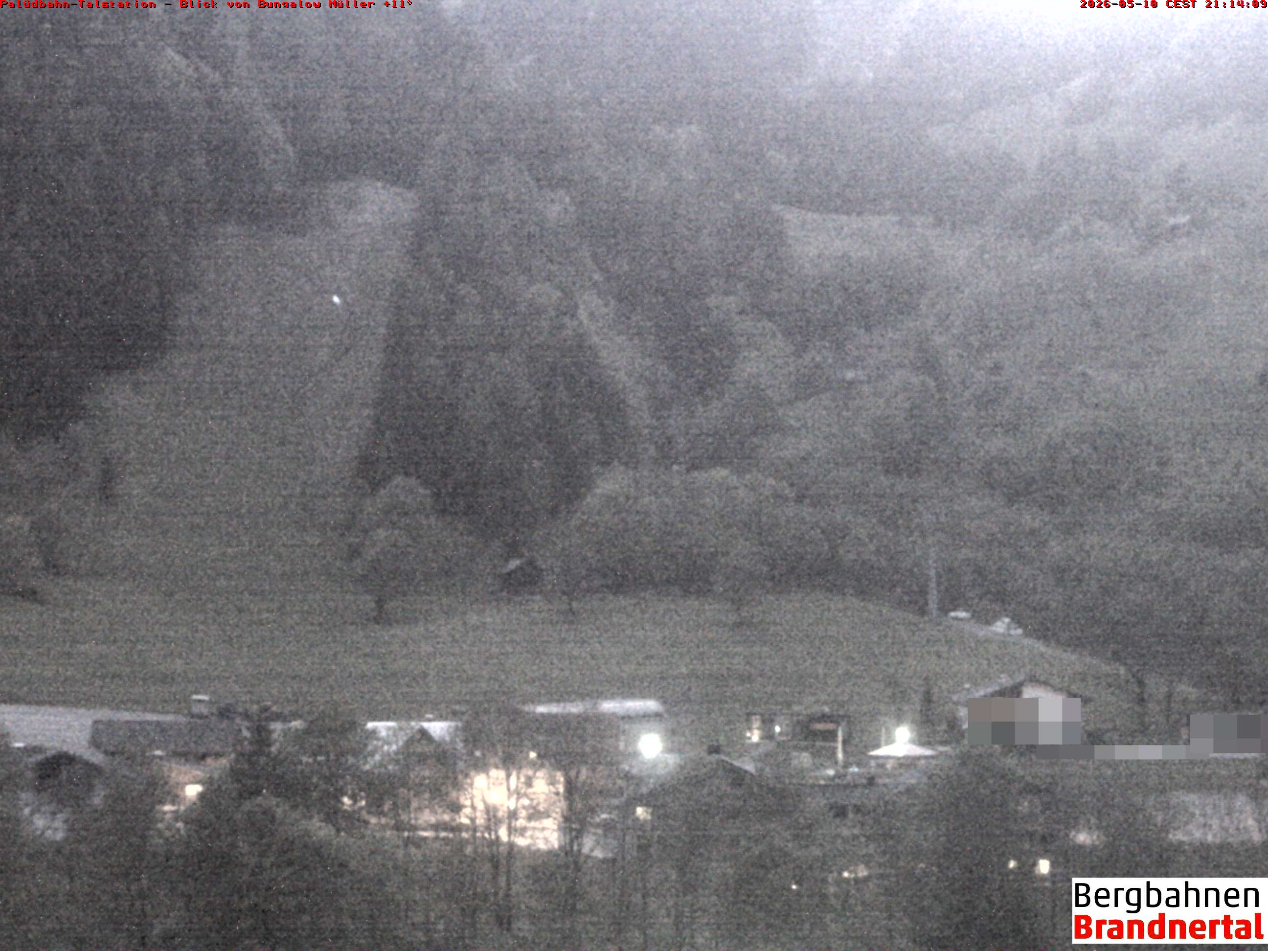 Blick auf Palüdbahn von Bungalow Müller