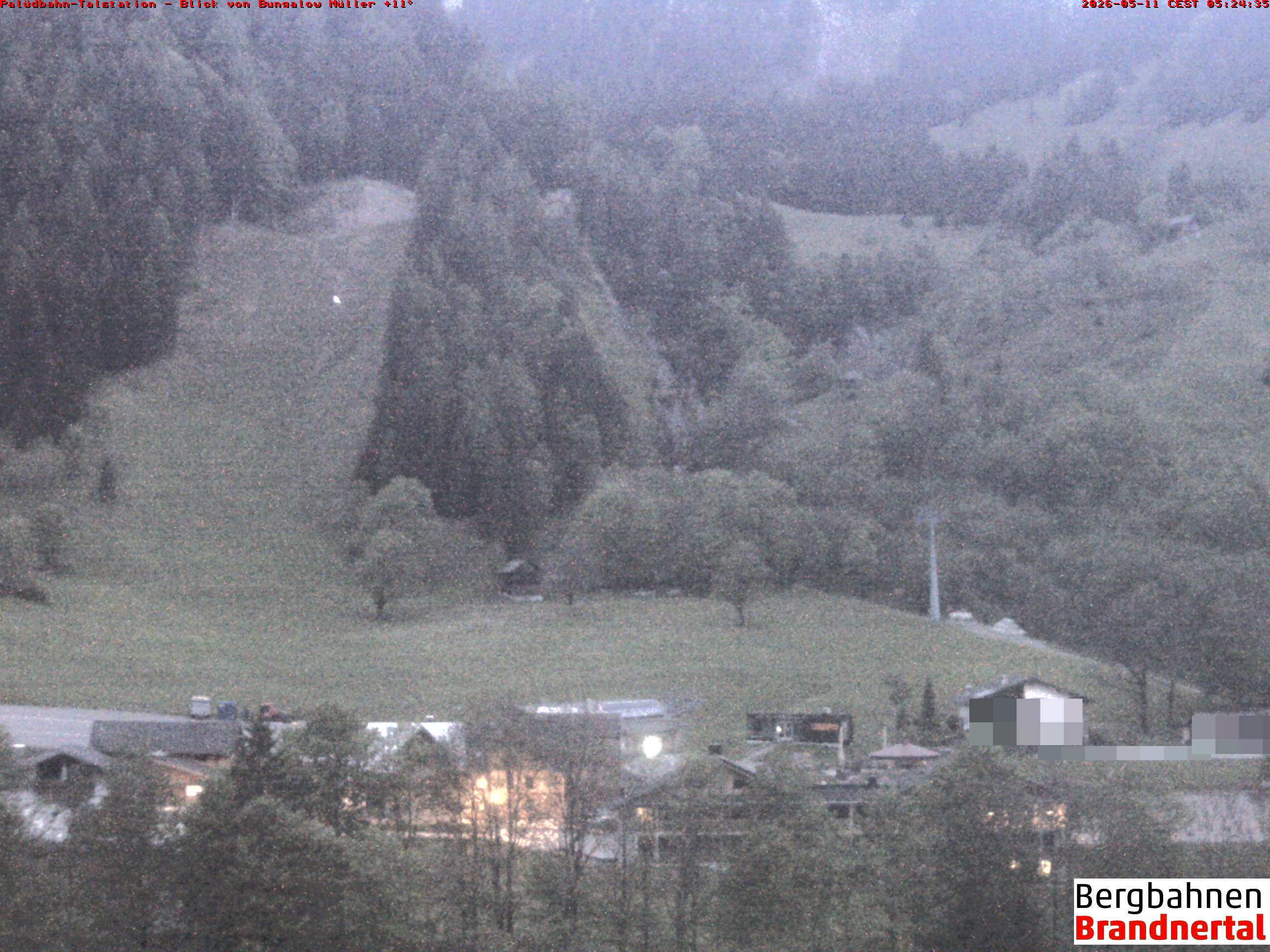 Blick auf Palüdbahn von Bungalow Müller