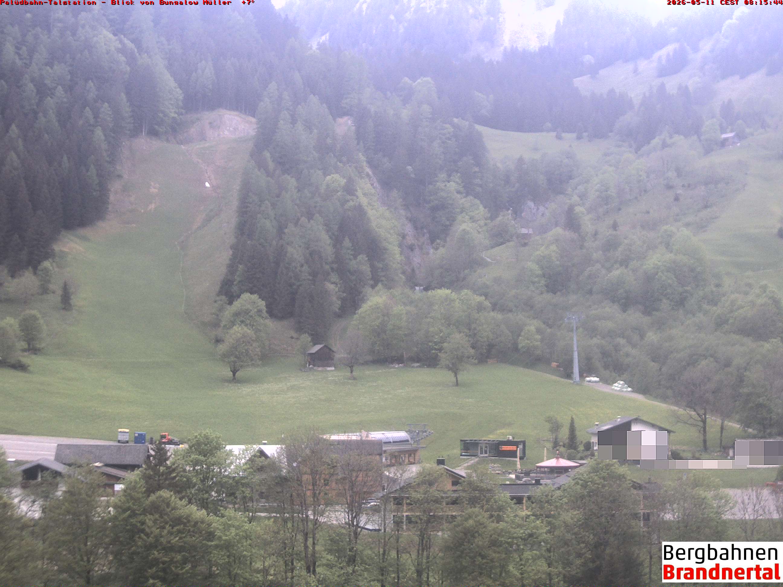 Blick auf Palüdbahn von Bungalow Müller
