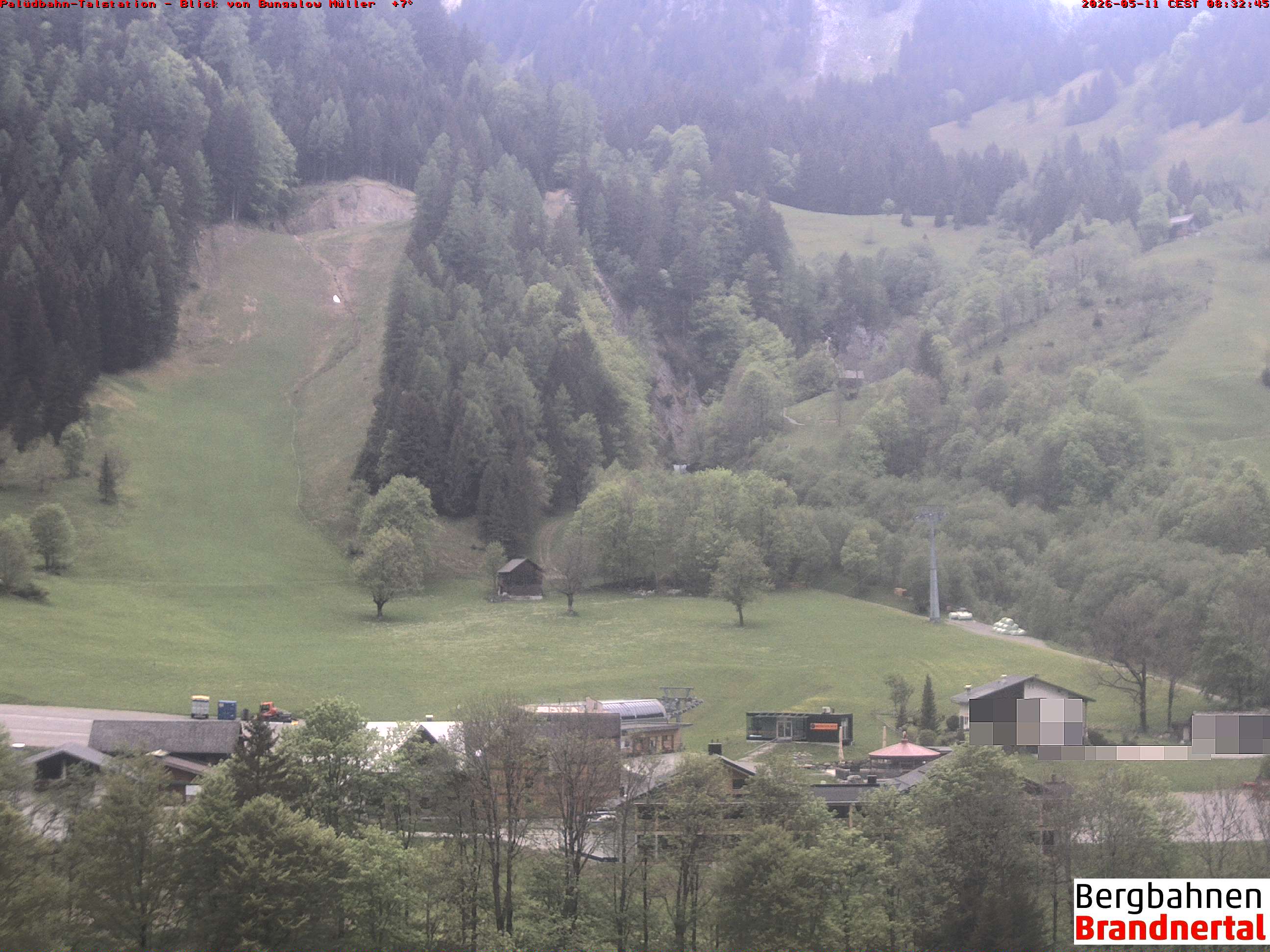 Blick auf Palüdbahn von Bungalow Müller