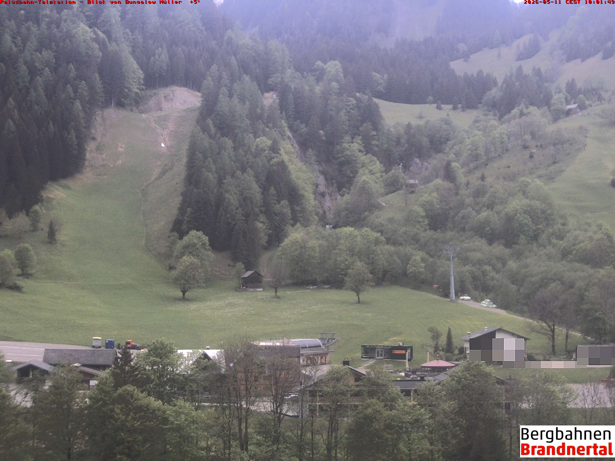 Blick auf Palüdbahn von Bungalow Müller