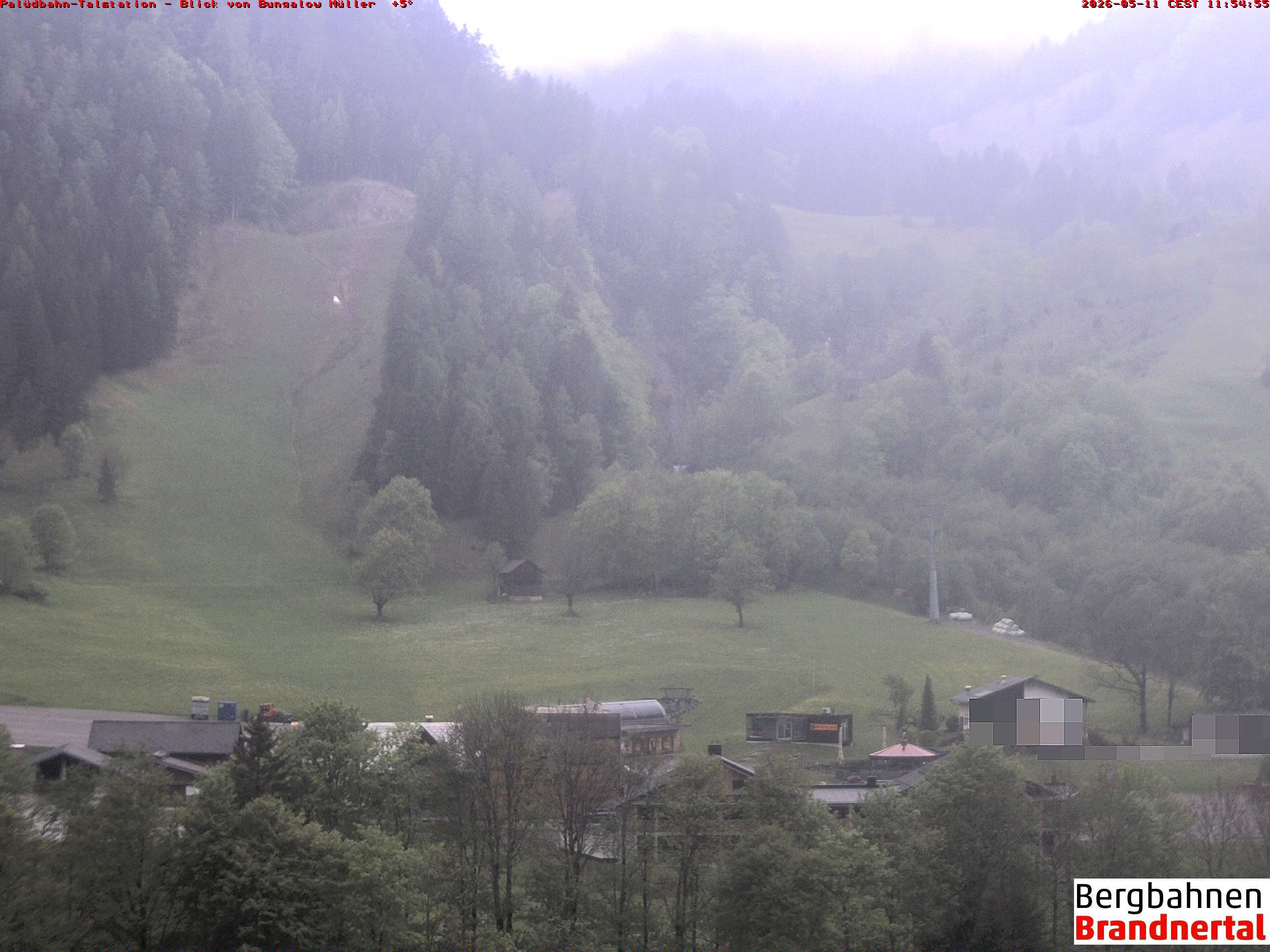 Blick auf Palüdbahn von Bungalow Müller