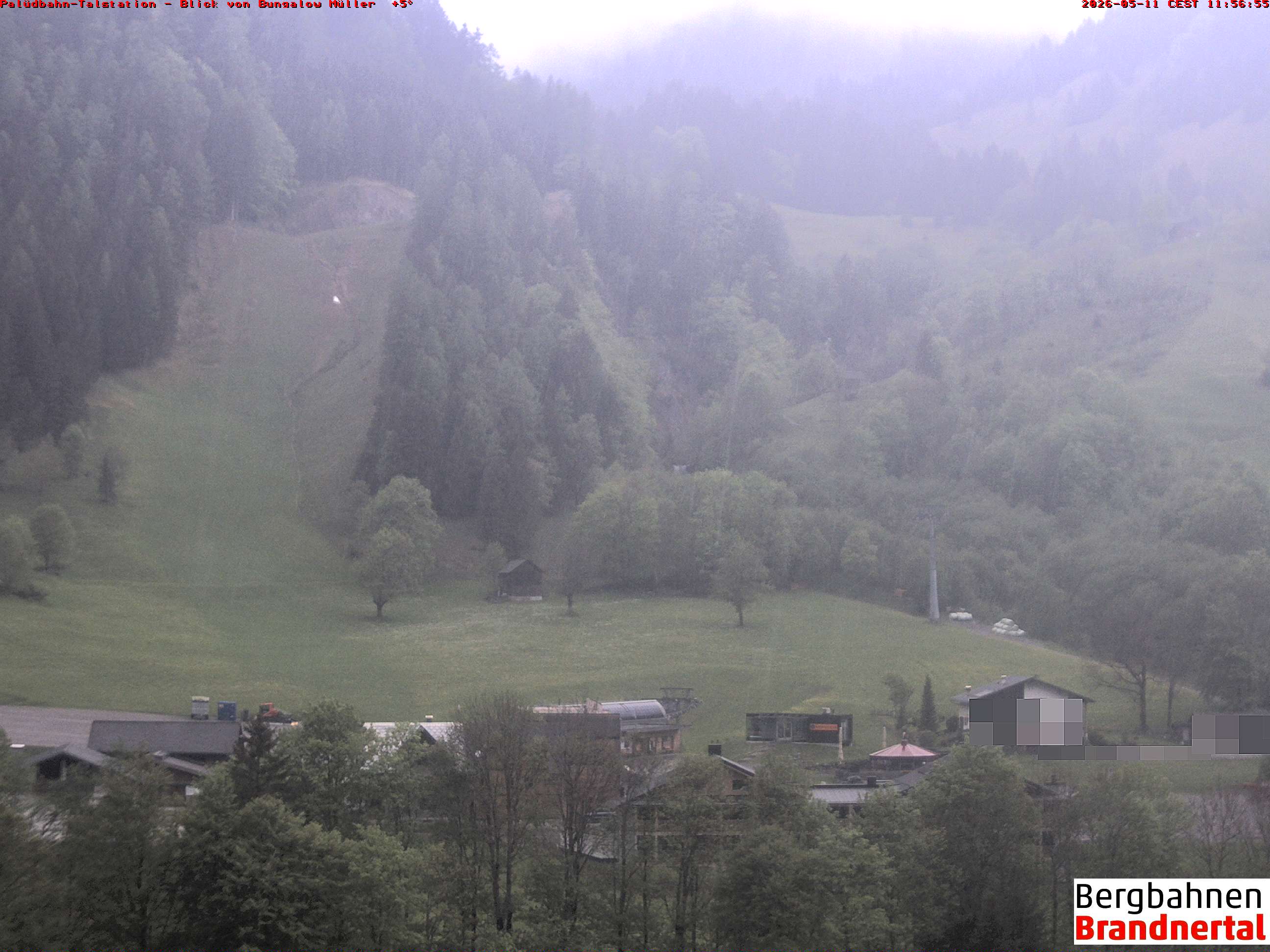 Blick auf Palüdbahn von Bungalow Müller