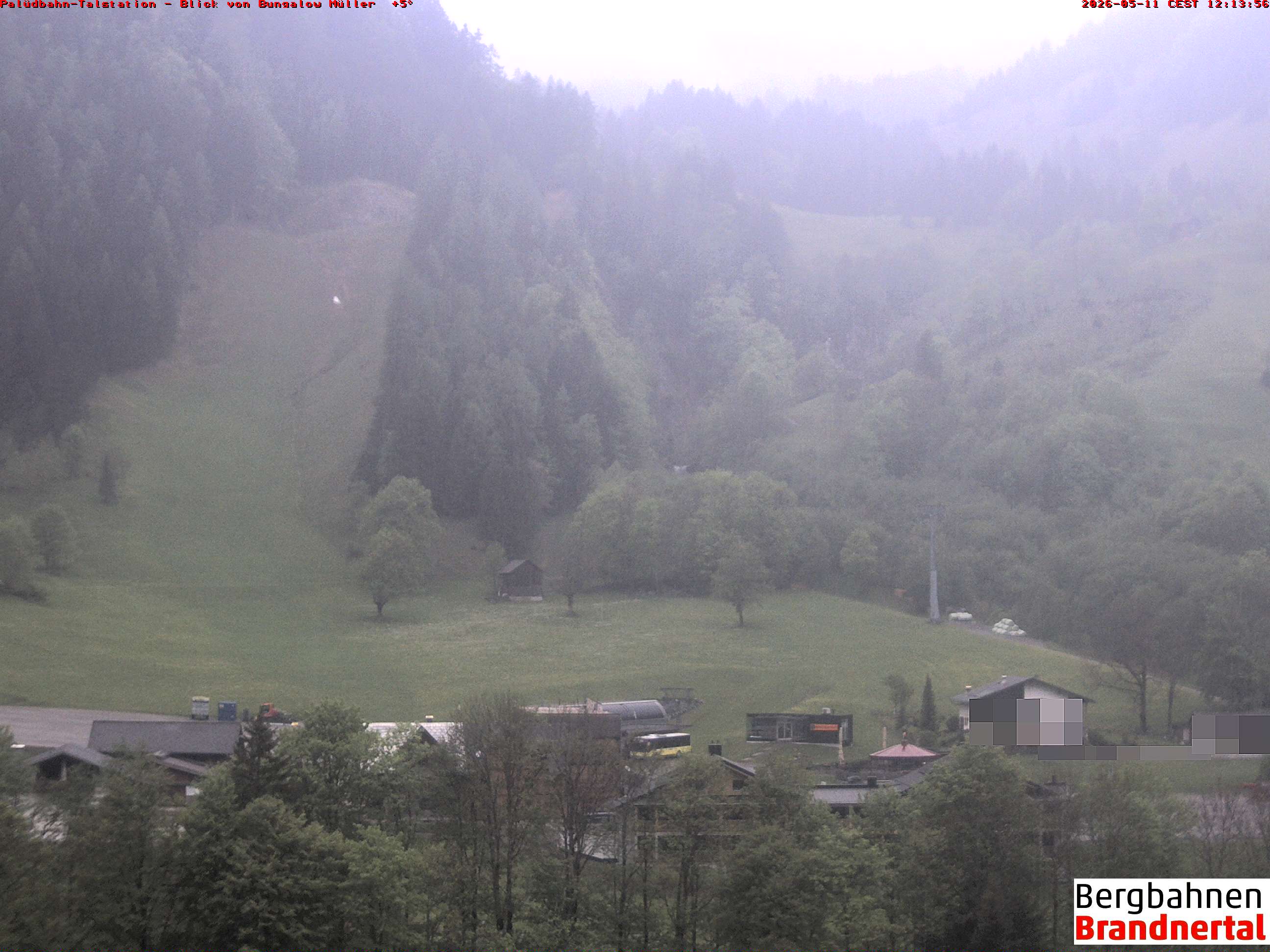 Blick auf Palüdbahn von Bungalow Müller