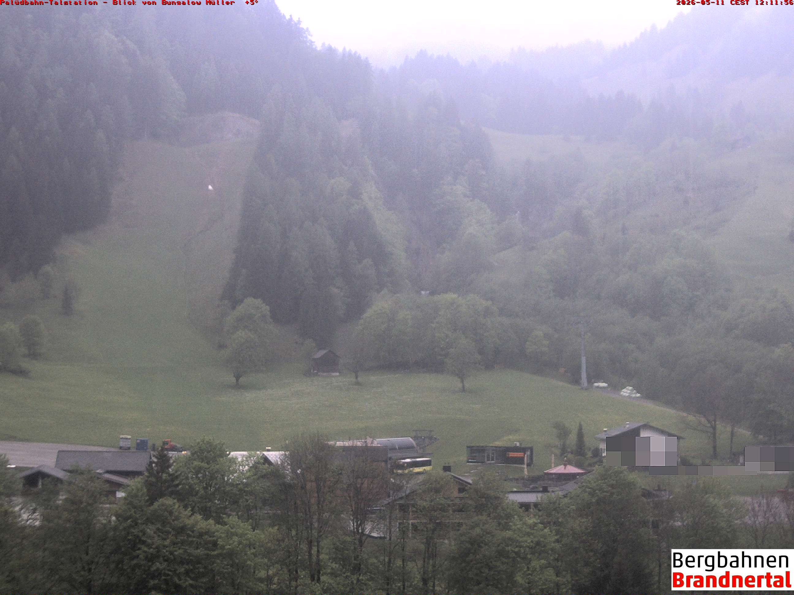 Blick auf Palüdbahn von Bungalow Müller