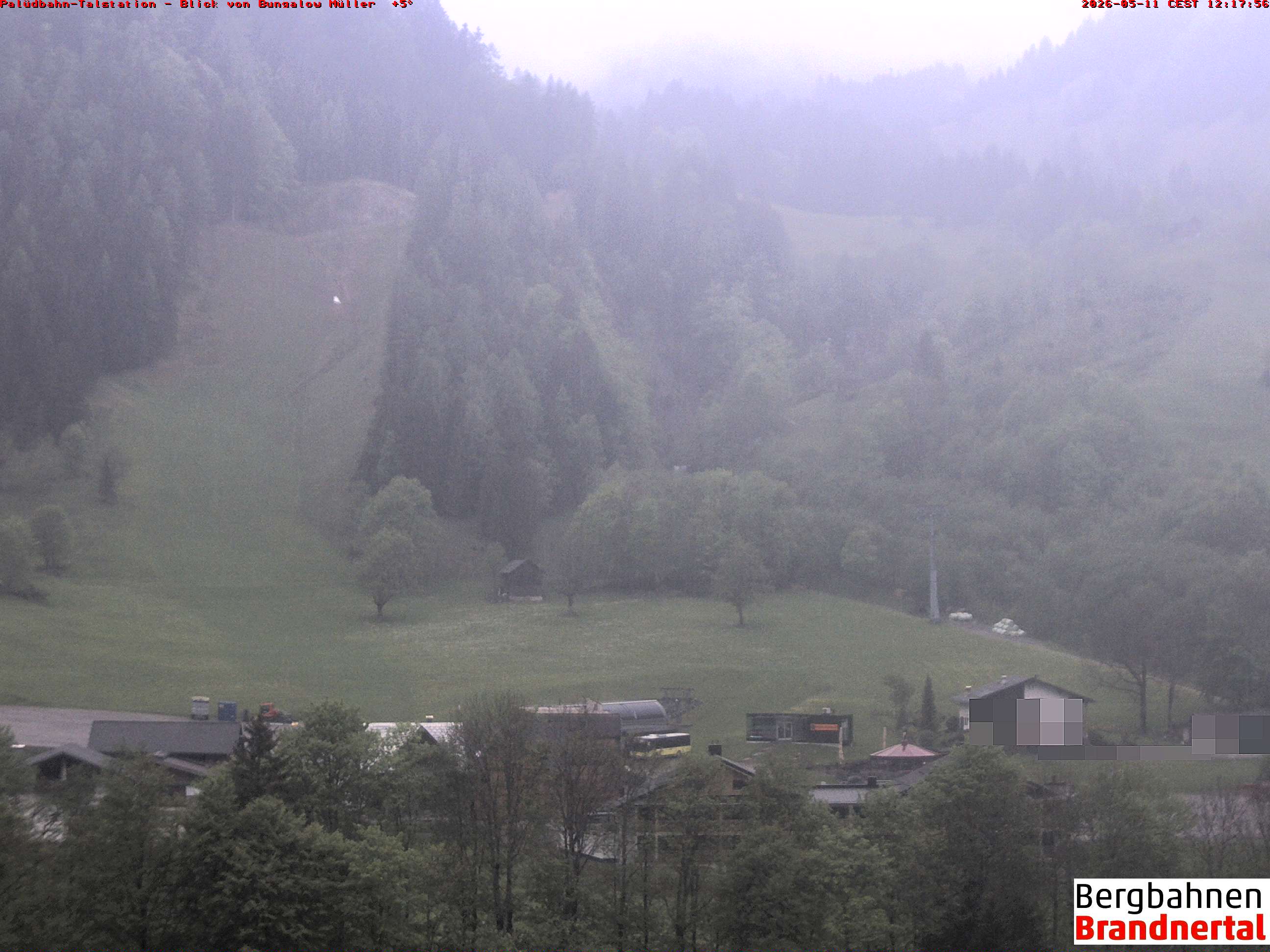 Blick auf Palüdbahn von Bungalow Müller