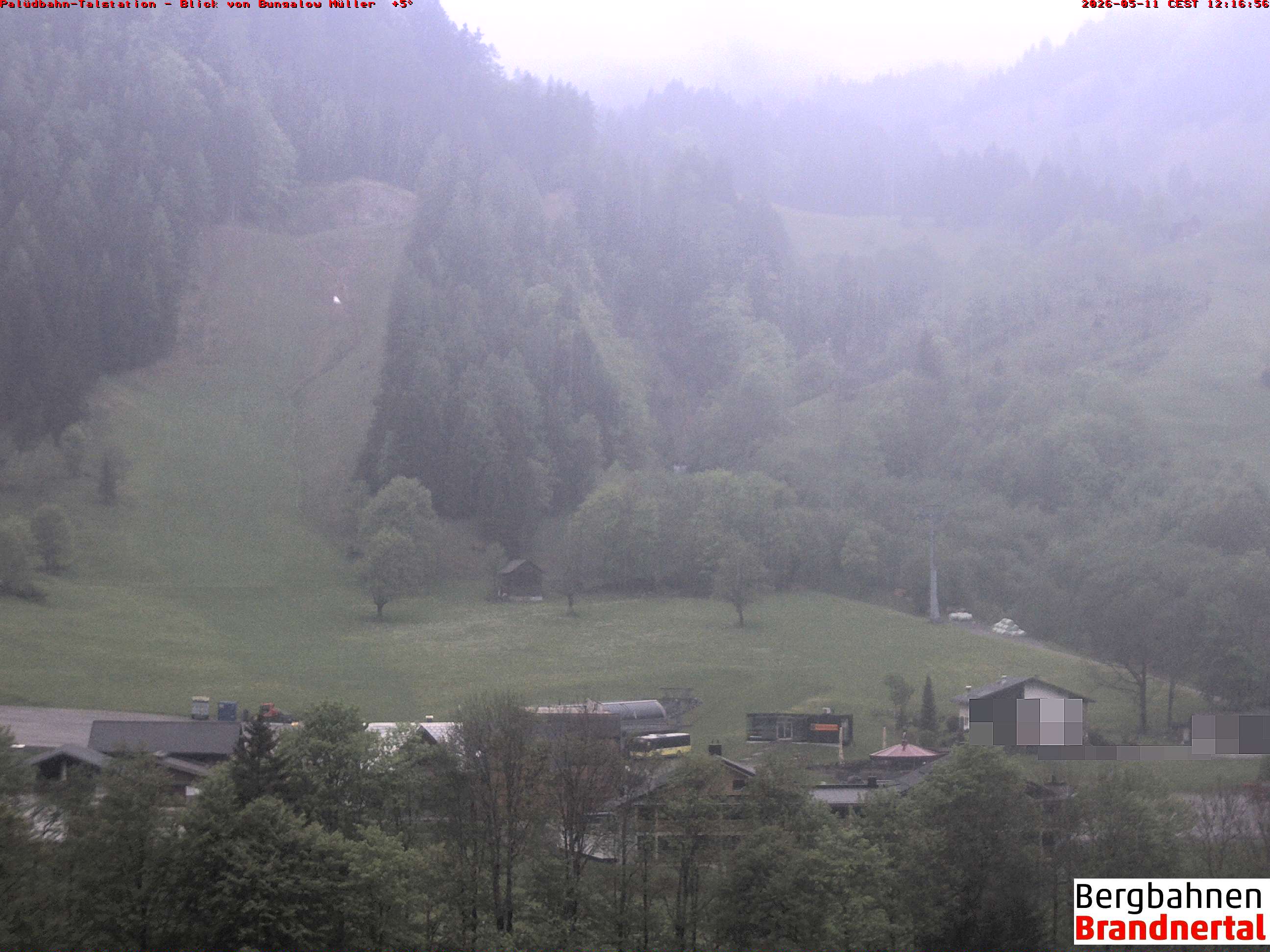 Blick auf Palüdbahn von Bungalow Müller