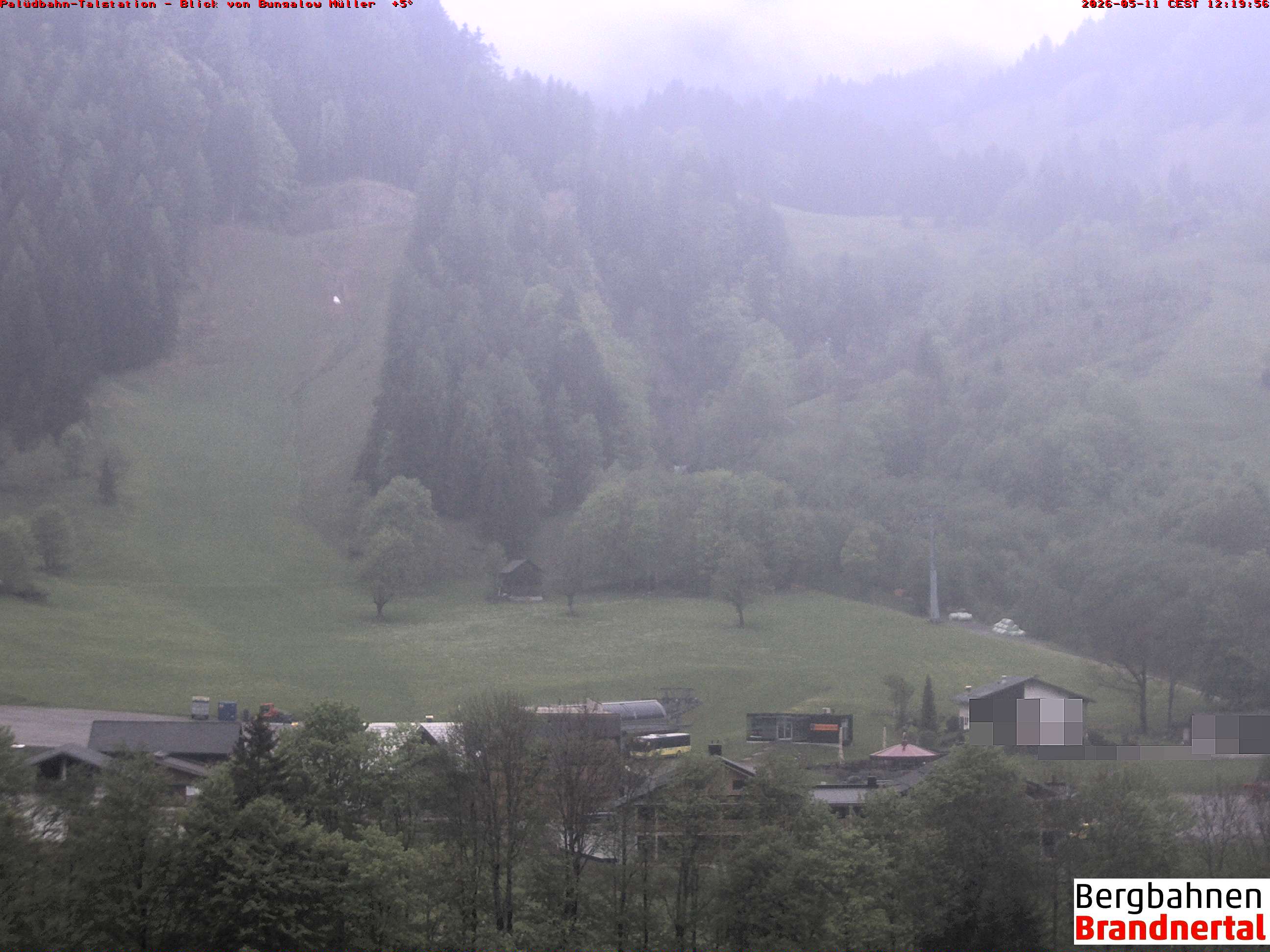 Blick auf Palüdbahn von Bungalow Müller