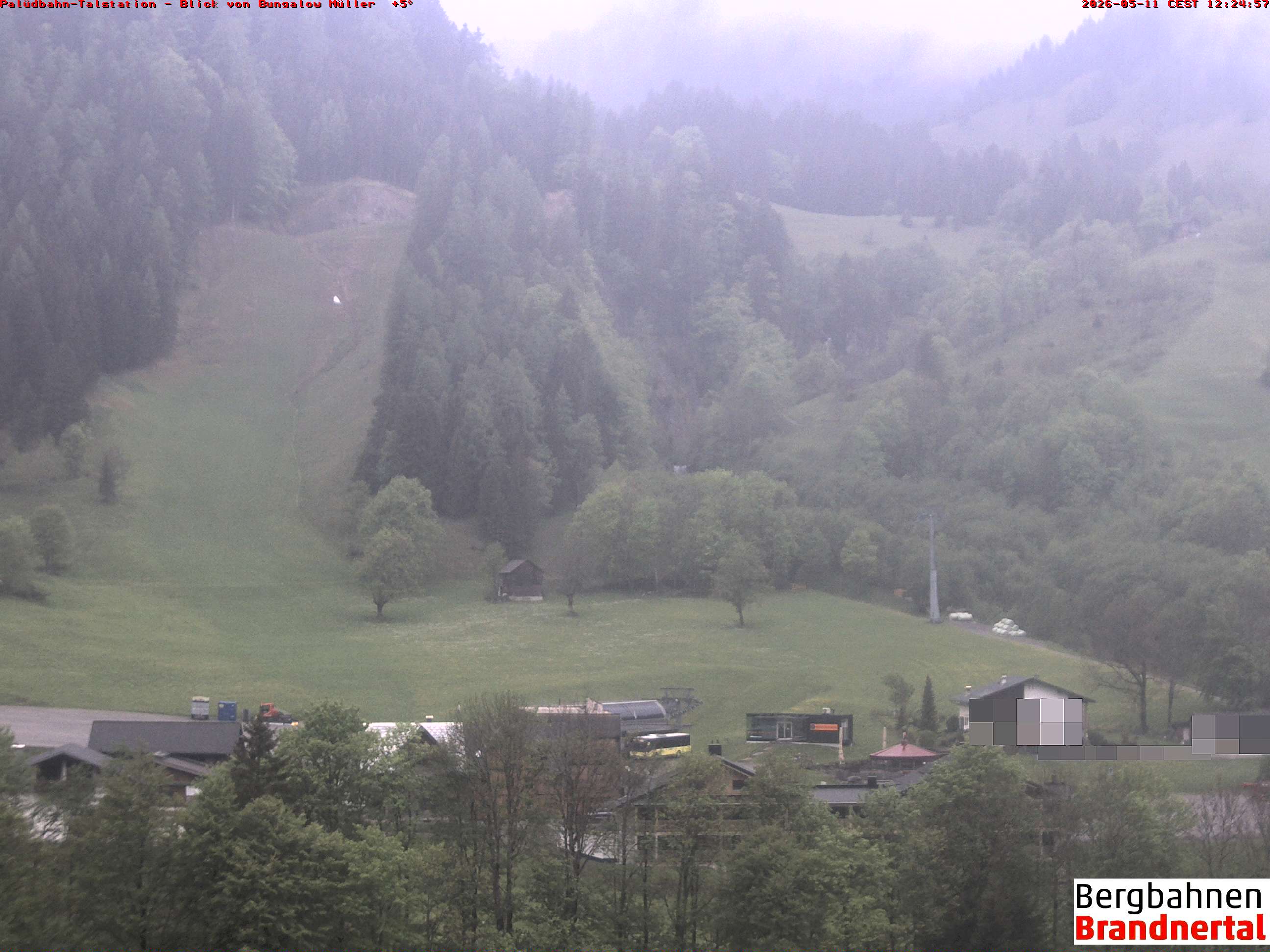 Blick auf Palüdbahn von Bungalow Müller