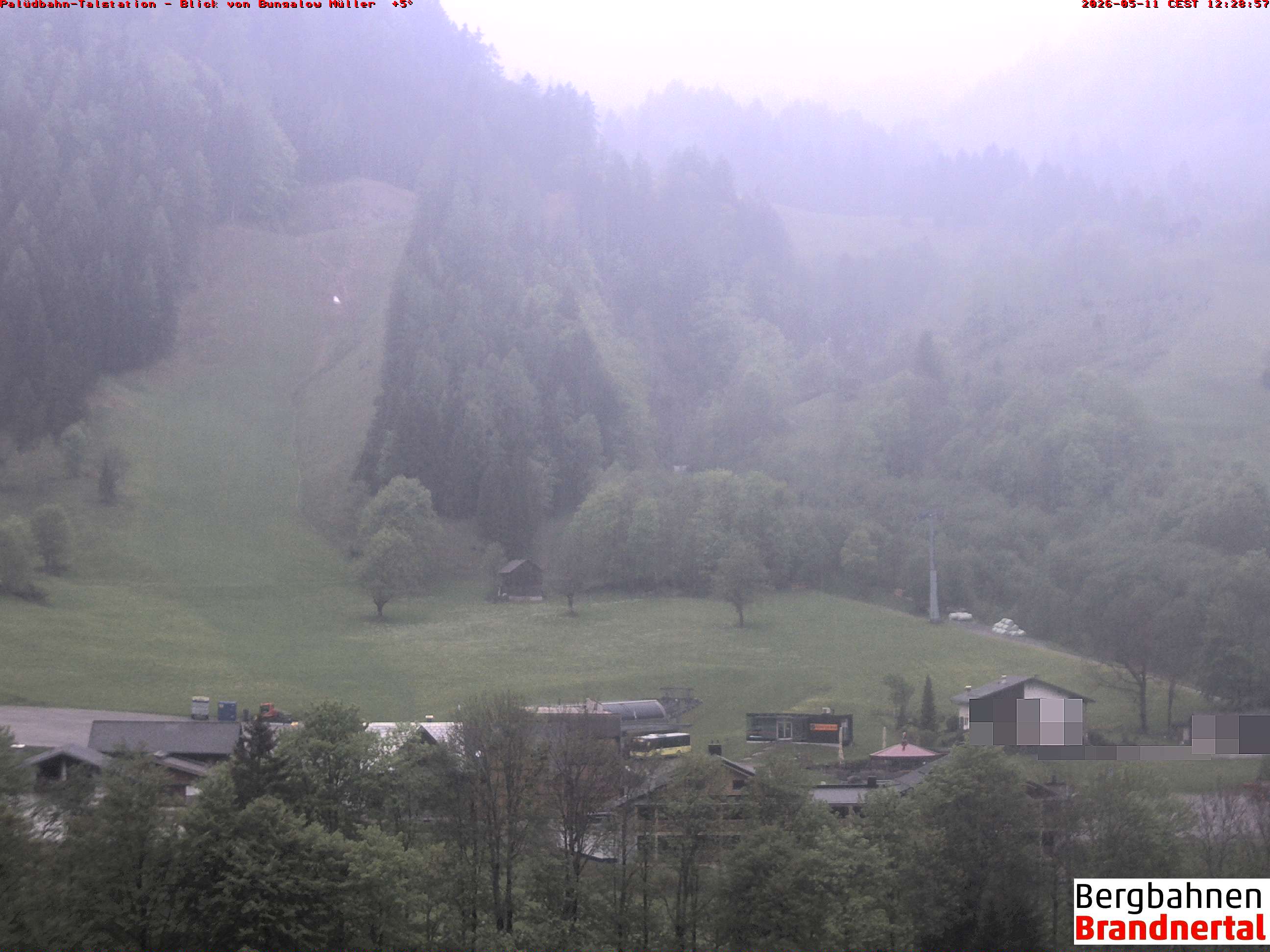 Blick auf Palüdbahn von Bungalow Müller