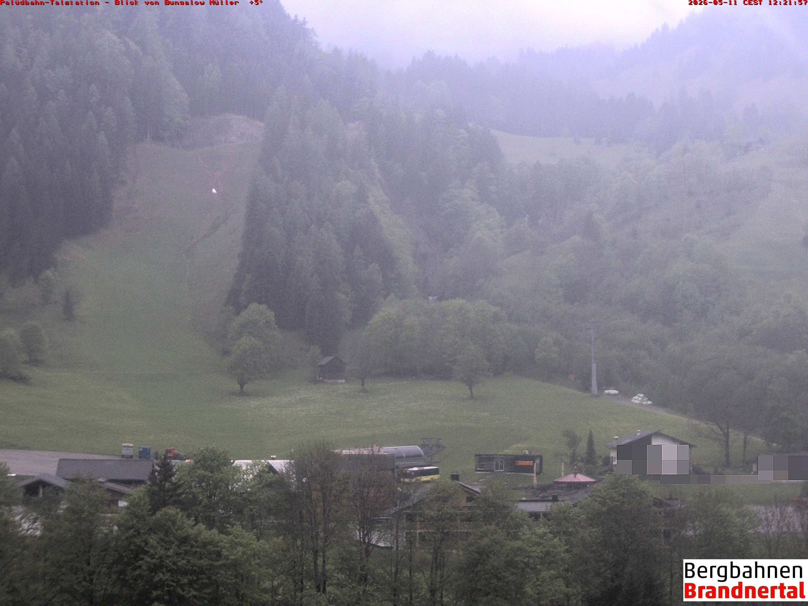 Blick auf Palüdbahn von Bungalow Müller
