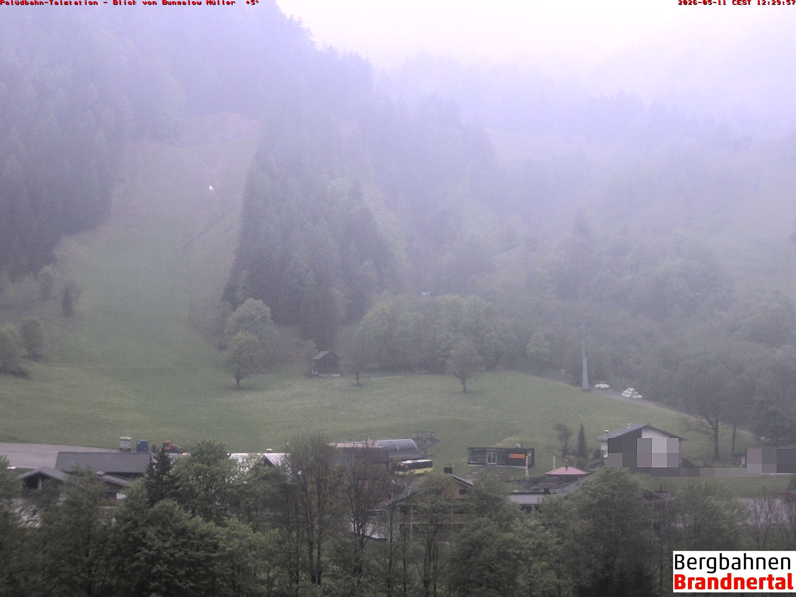 Blick auf Palüdbahn von Bungalow Müller