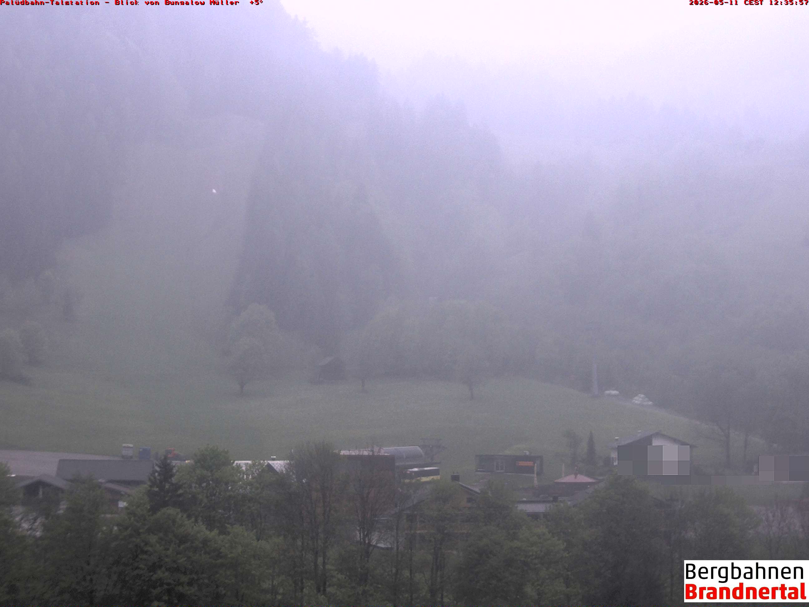 Blick auf Palüdbahn von Bungalow Müller