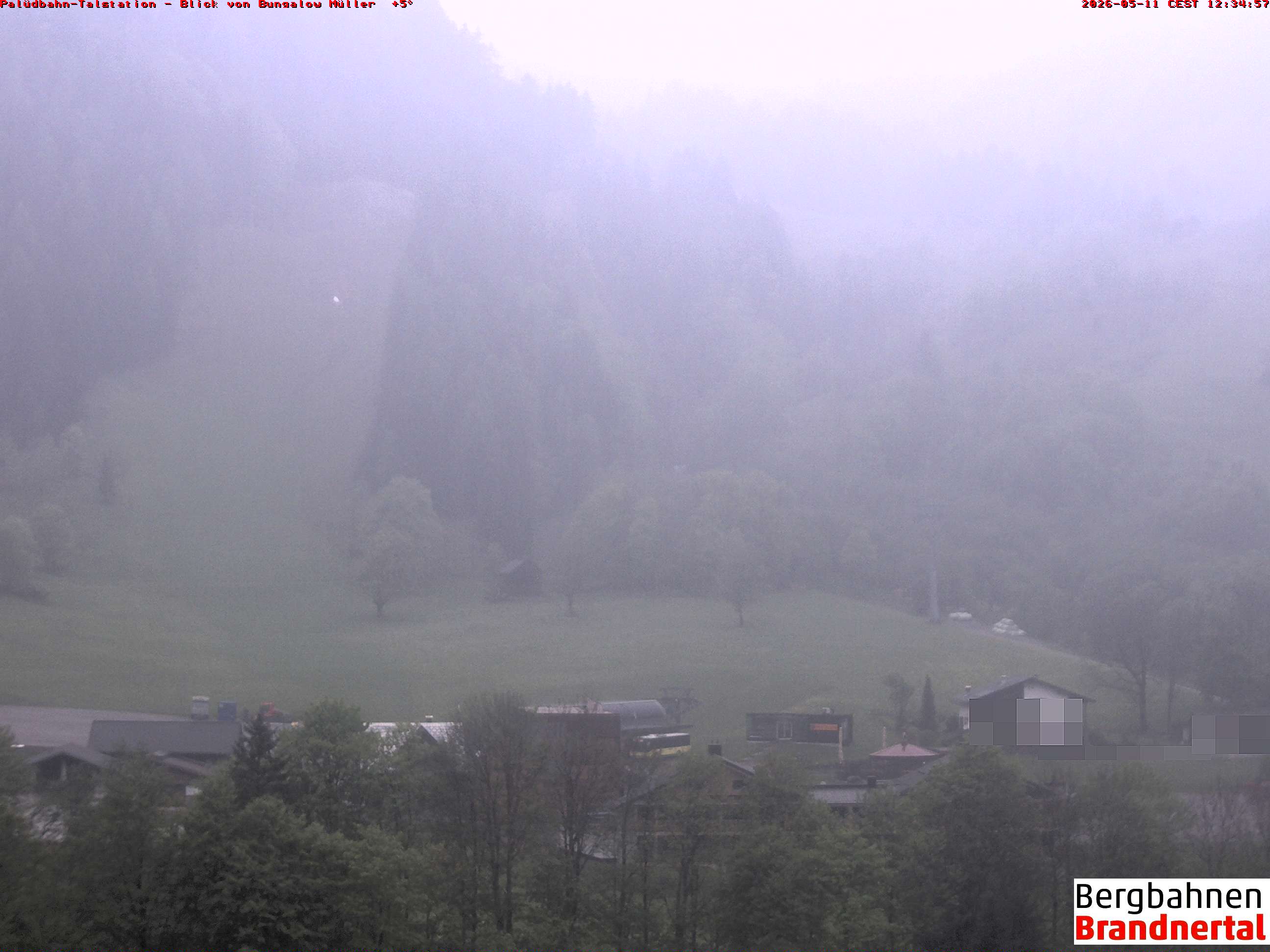 Blick auf Palüdbahn von Bungalow Müller