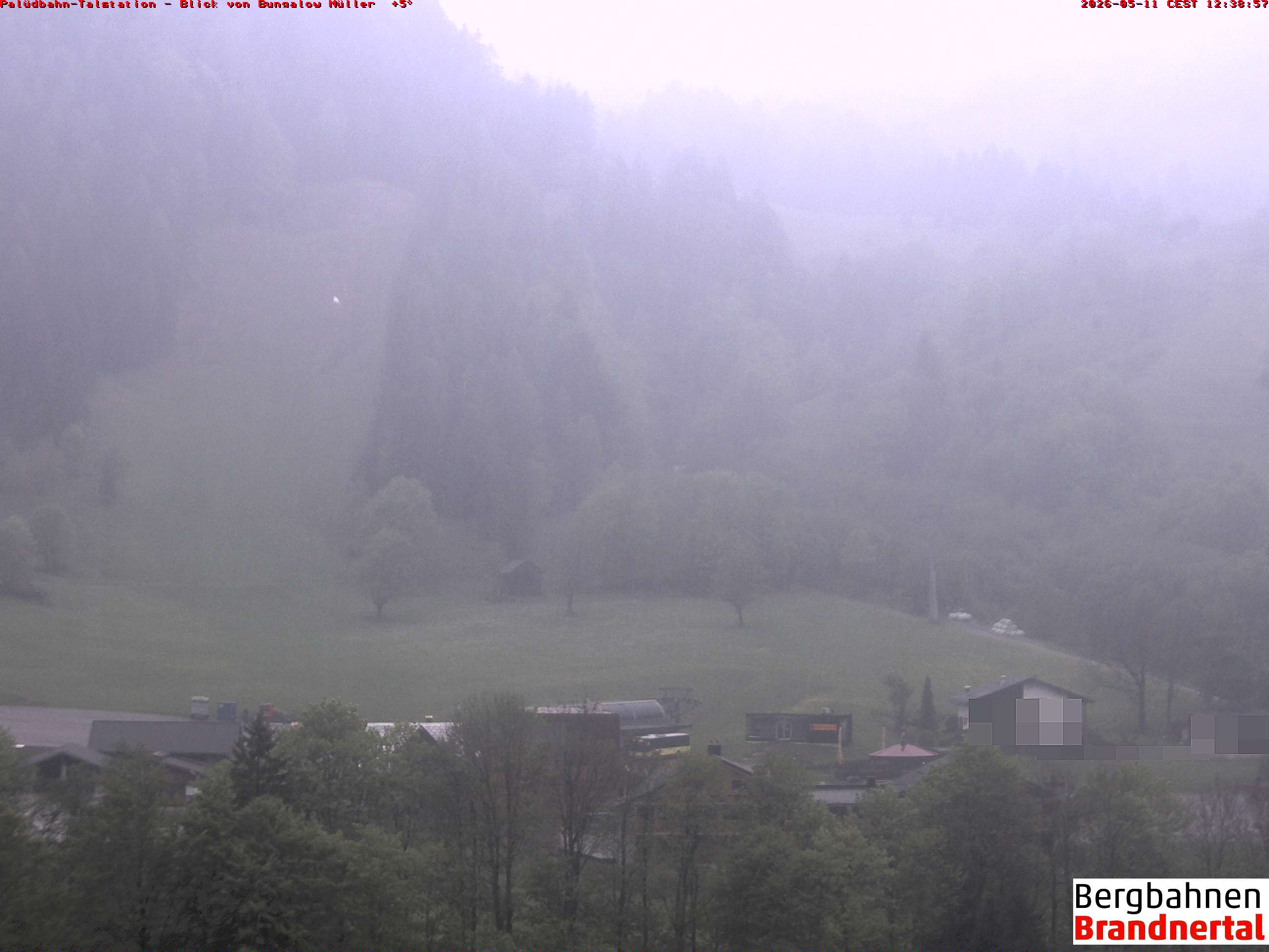 Blick auf Palüdbahn von Bungalow Müller