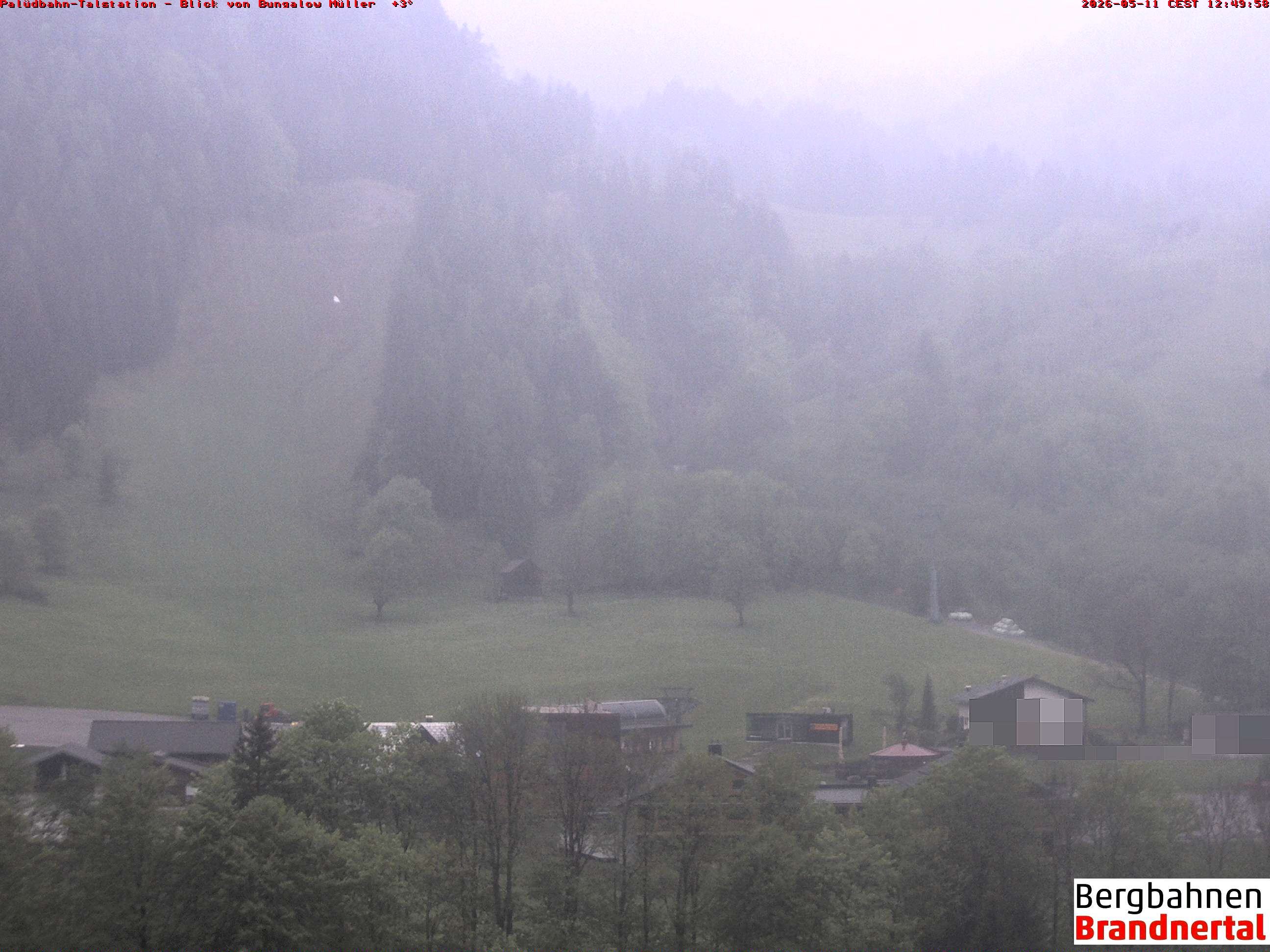 Blick auf Palüdbahn von Bungalow Müller