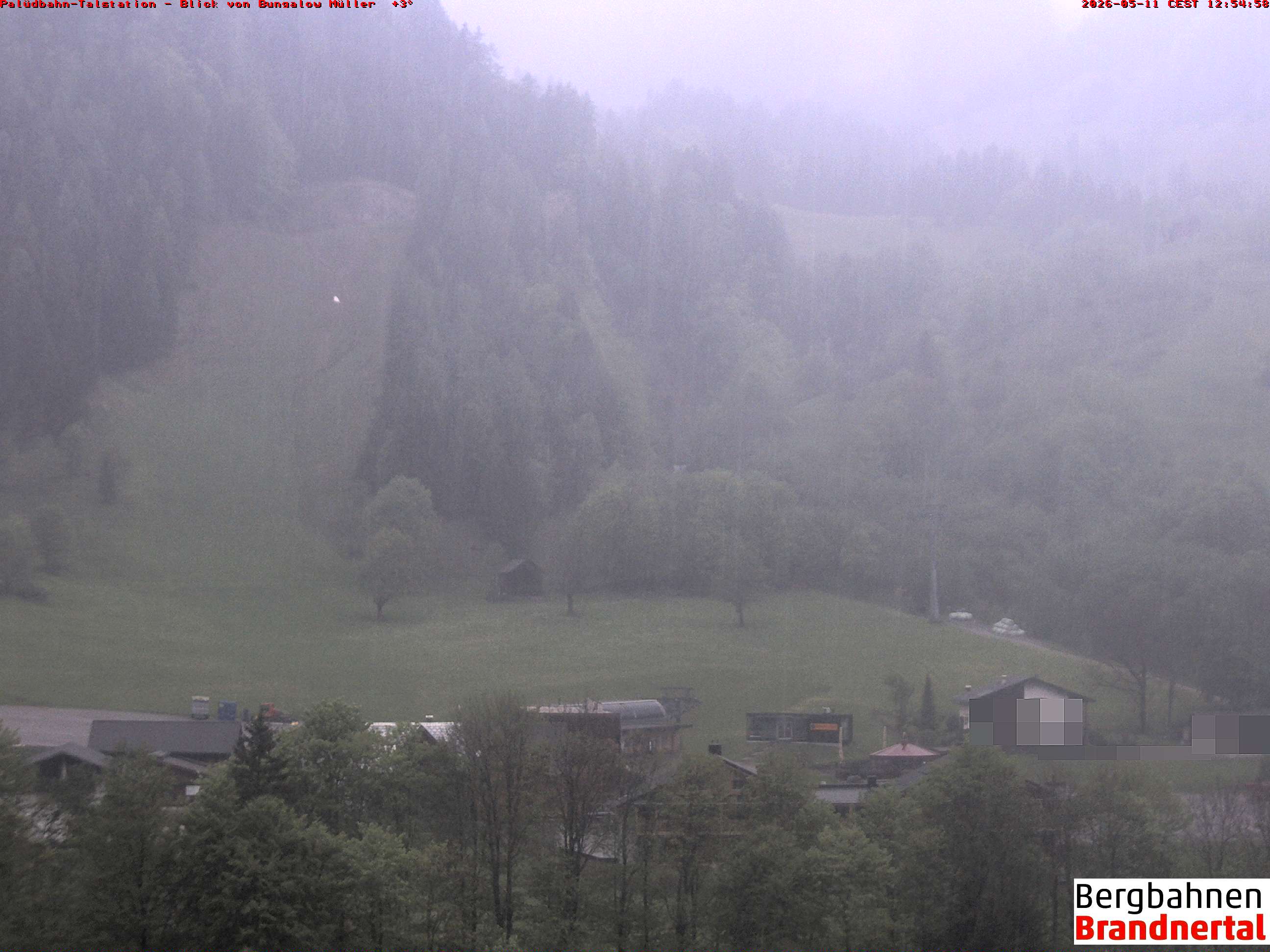Blick auf Palüdbahn von Bungalow Müller