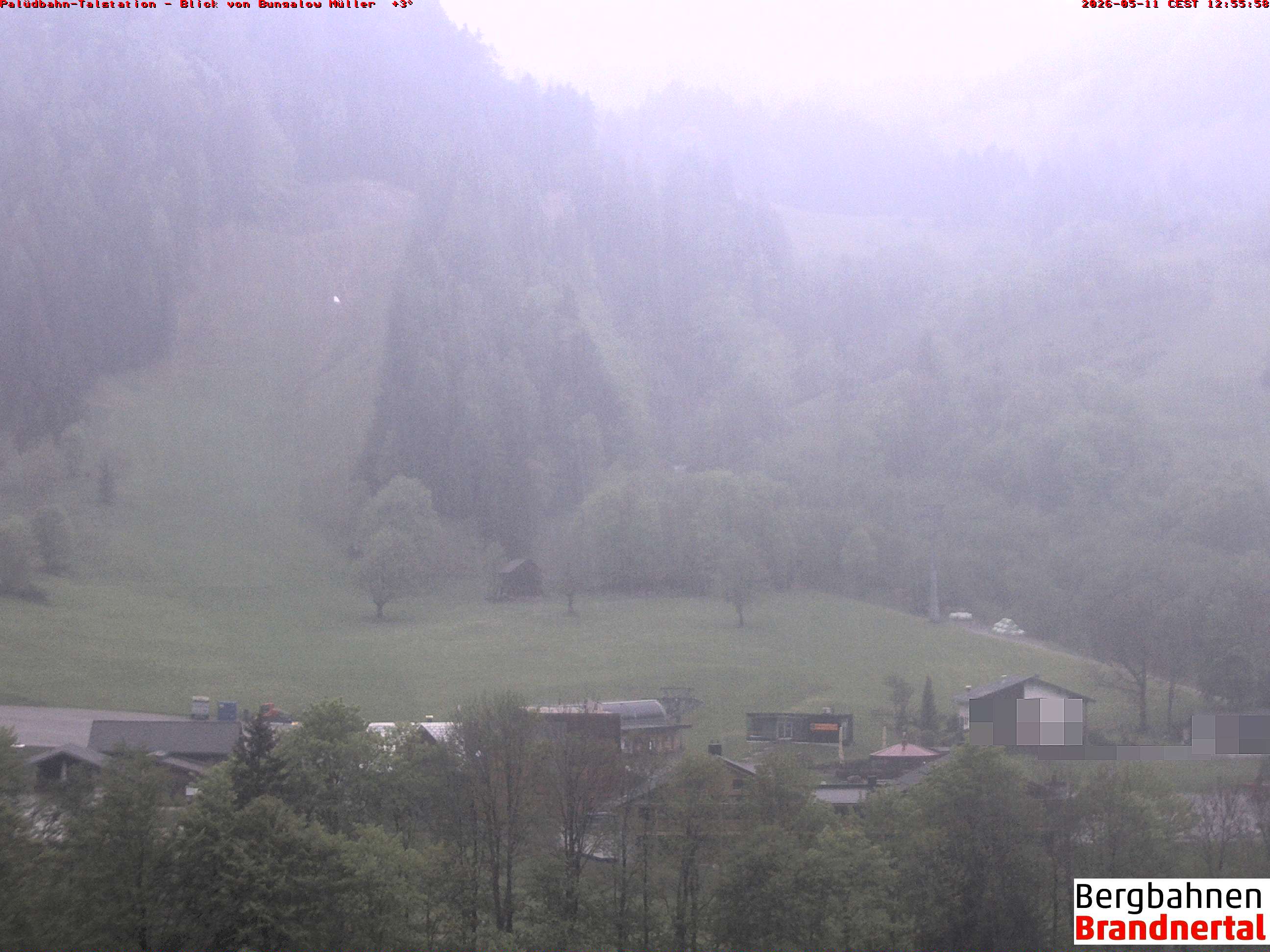 Blick auf Palüdbahn von Bungalow Müller