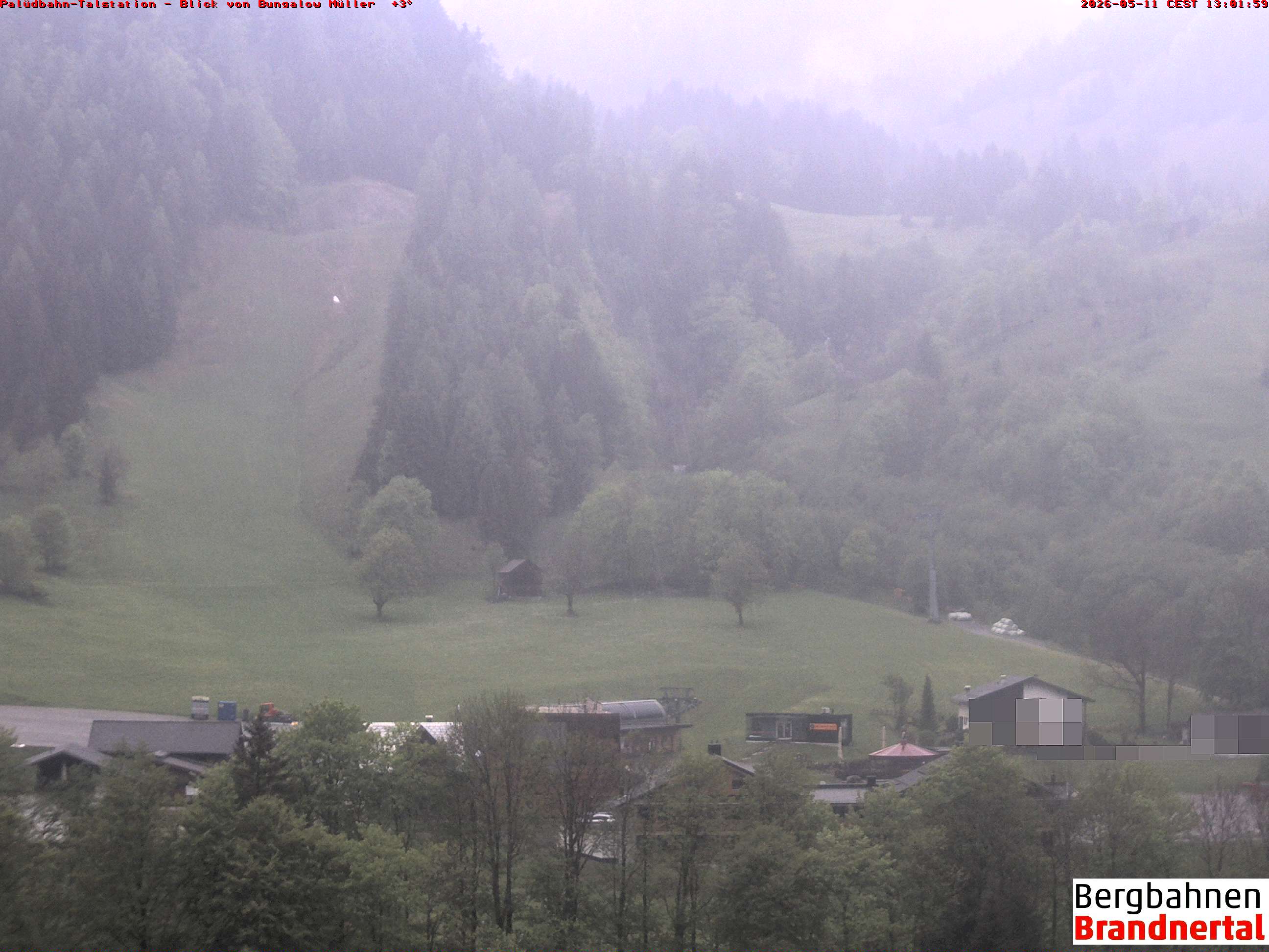 Blick auf Palüdbahn von Bungalow Müller