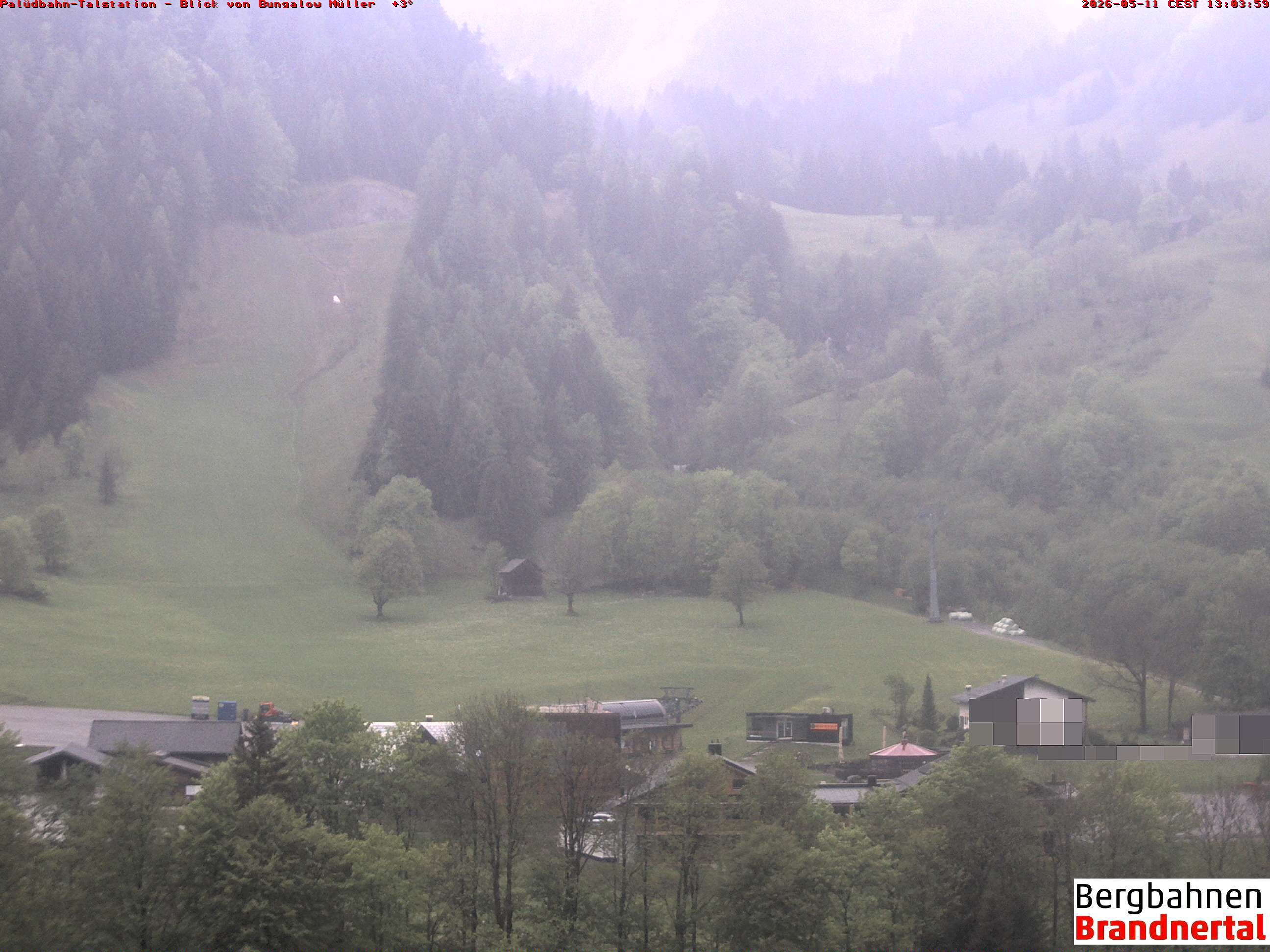Blick auf Palüdbahn von Bungalow Müller