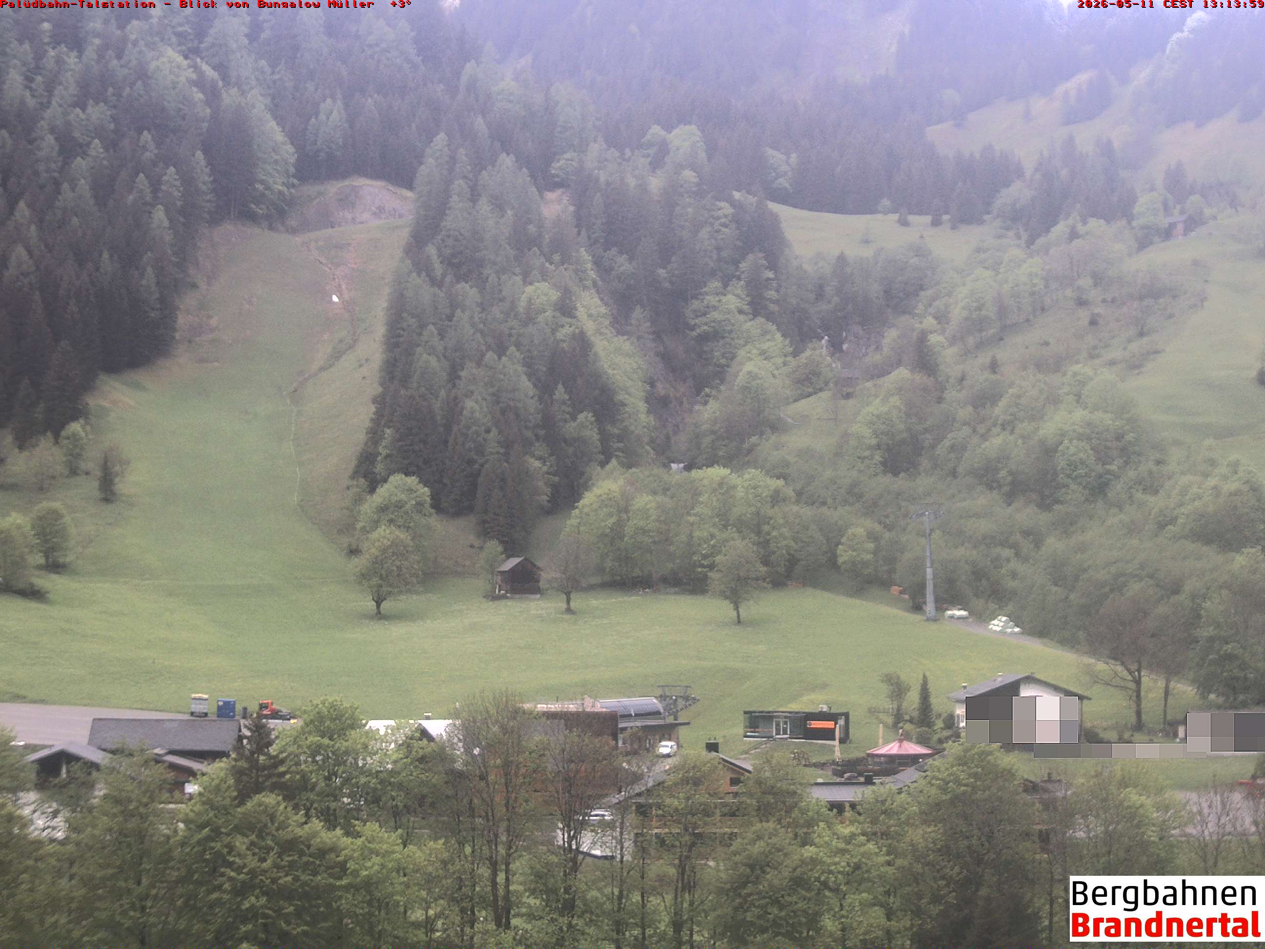 Blick auf Palüdbahn von Bungalow Müller