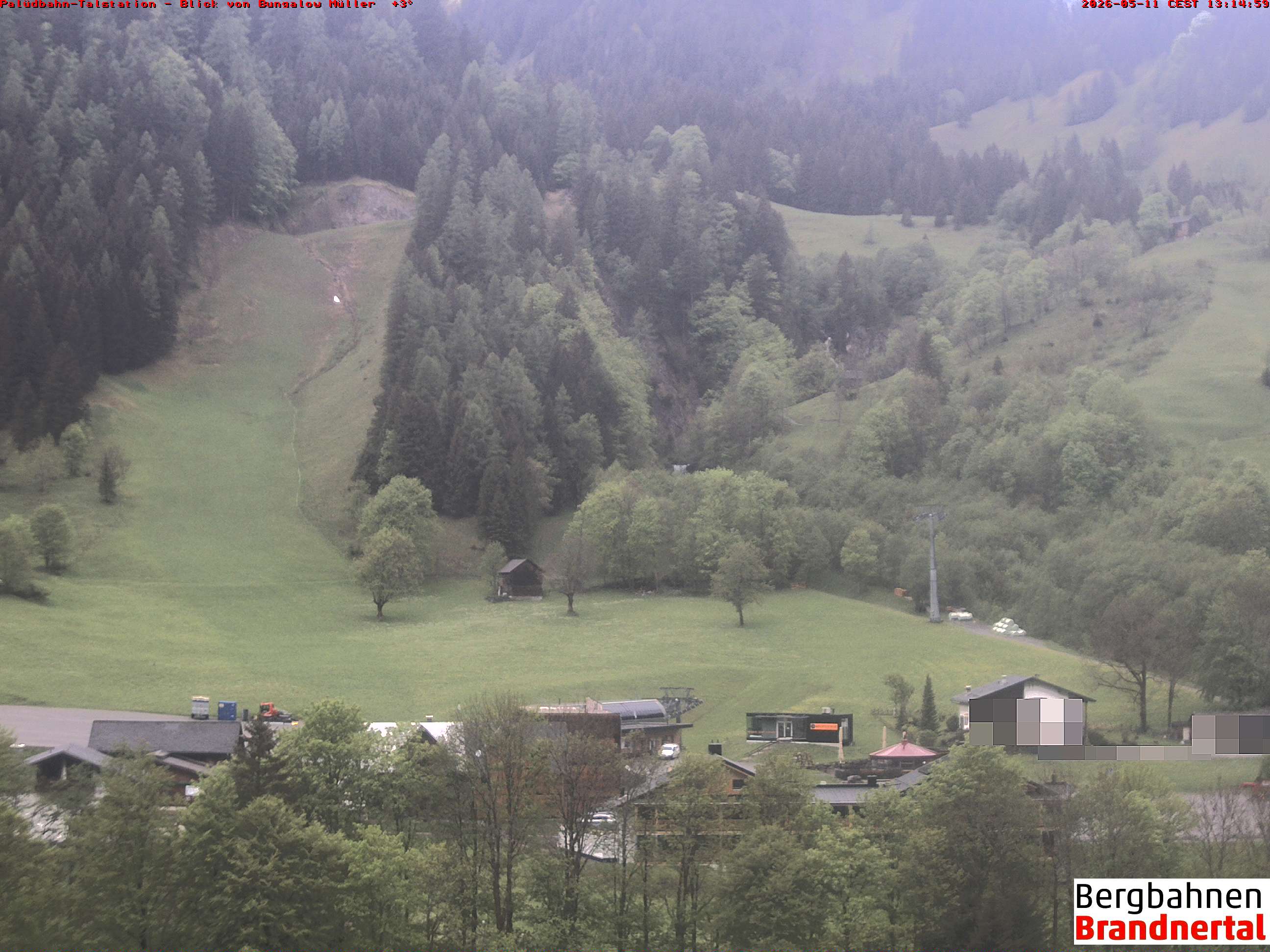 Blick auf Palüdbahn von Bungalow Müller