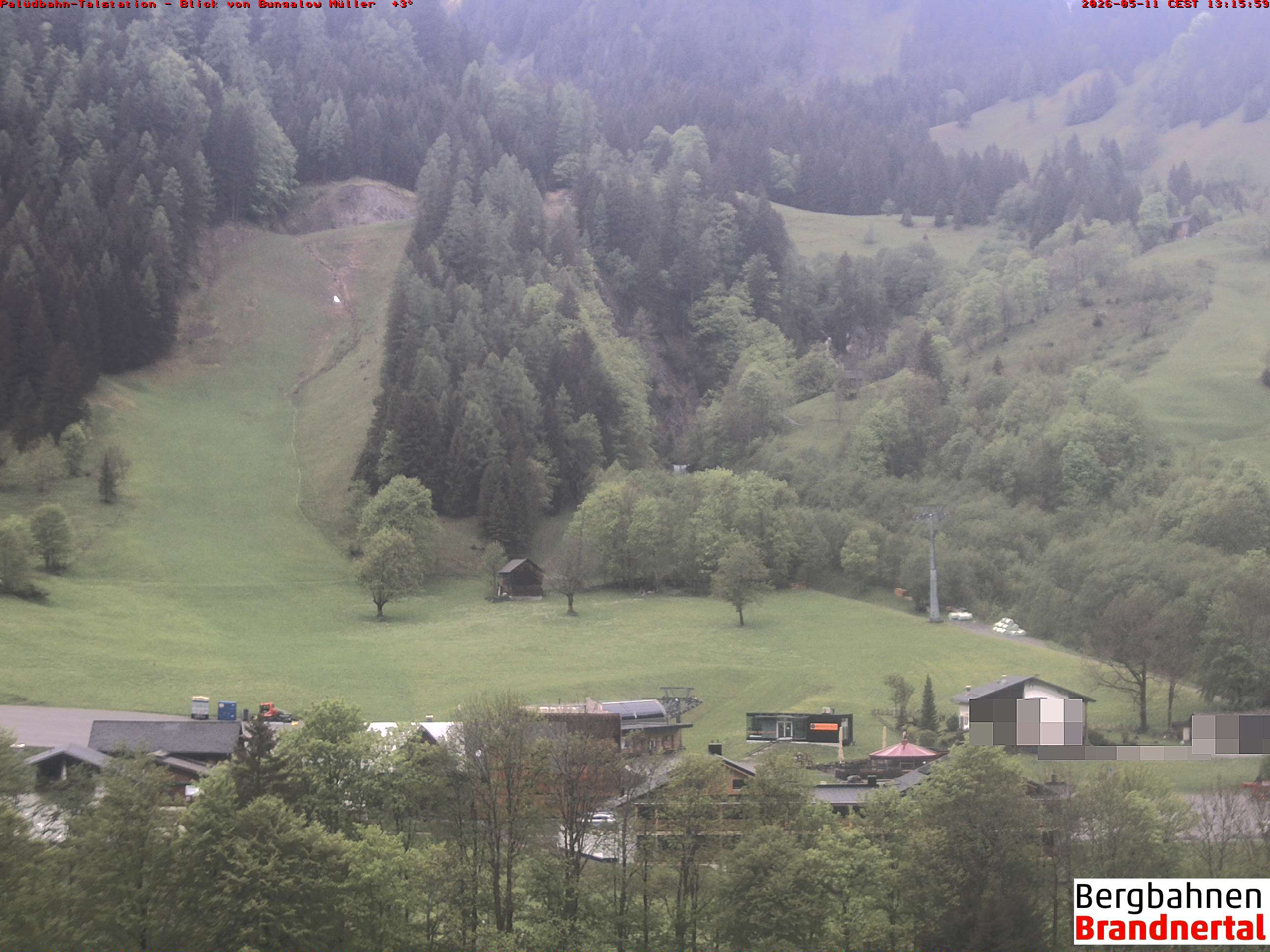 Blick auf Palüdbahn von Bungalow Müller
