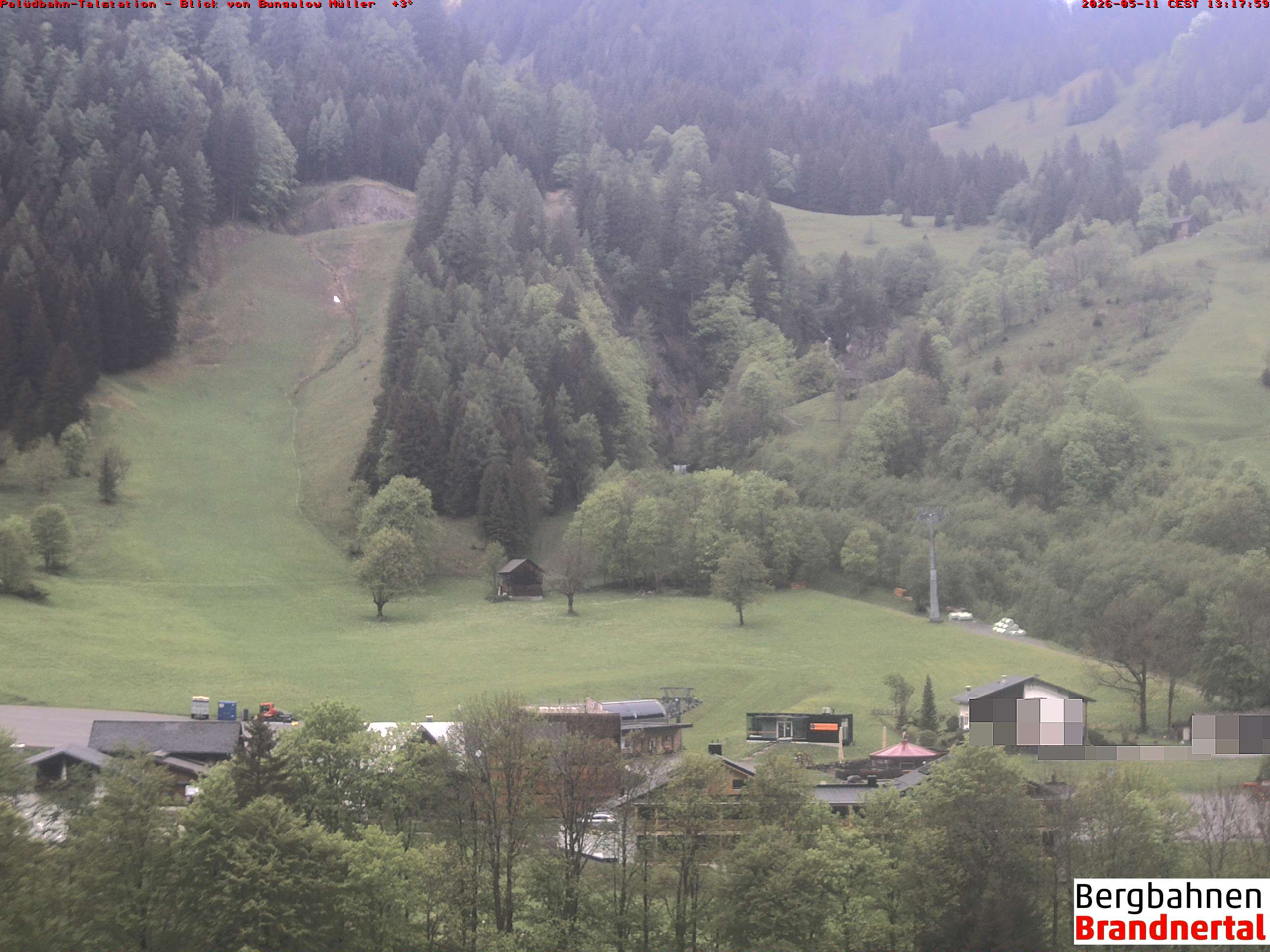 Blick auf Palüdbahn von Bungalow Müller