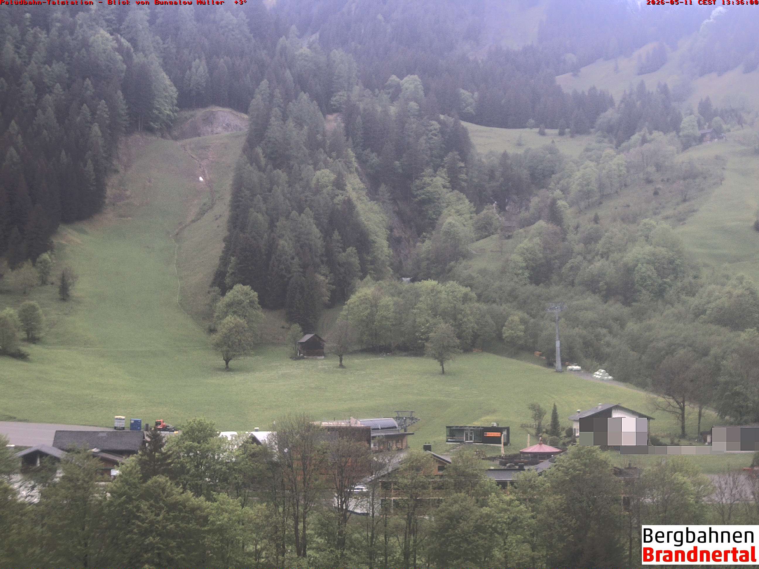 Blick auf Palüdbahn von Bungalow Müller