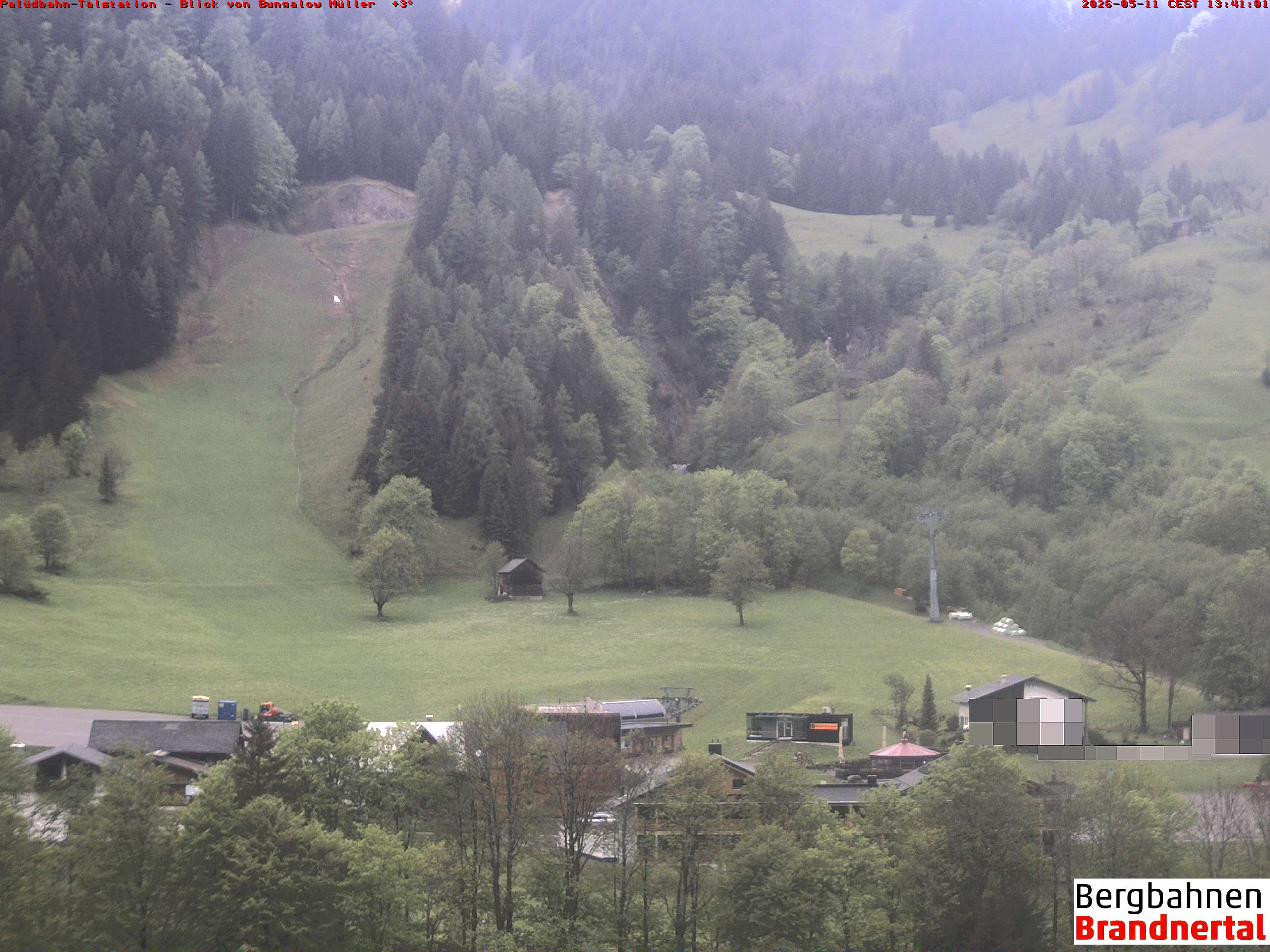 Blick auf Palüdbahn von Bungalow Müller