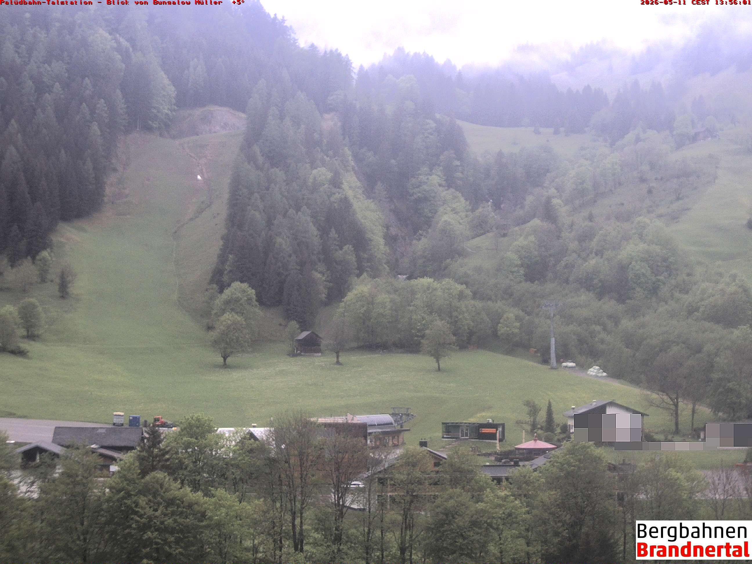 Blick auf Palüdbahn von Bungalow Müller