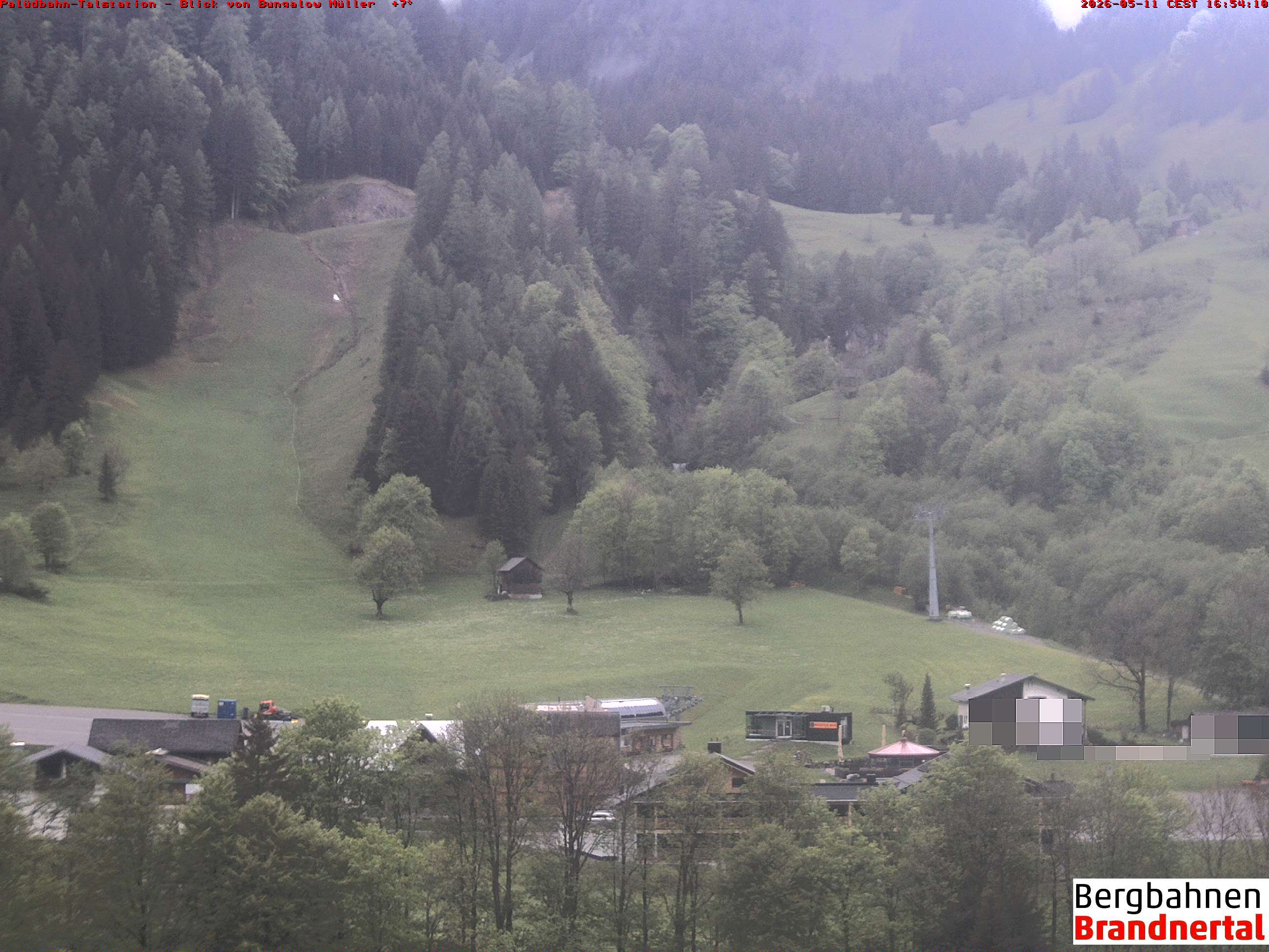 Blick auf Palüdbahn von Bungalow Müller