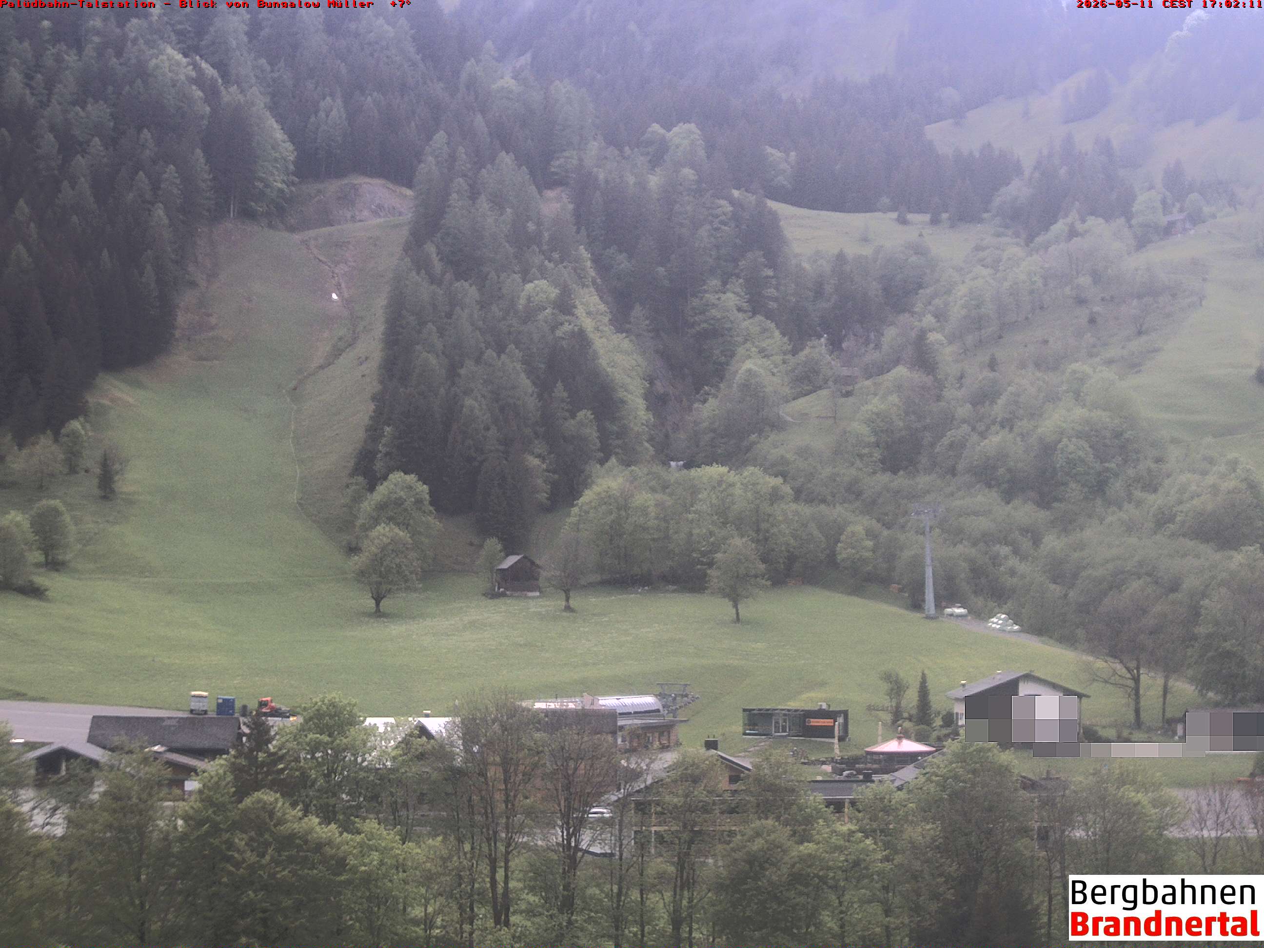 Blick auf Palüdbahn von Bungalow Müller