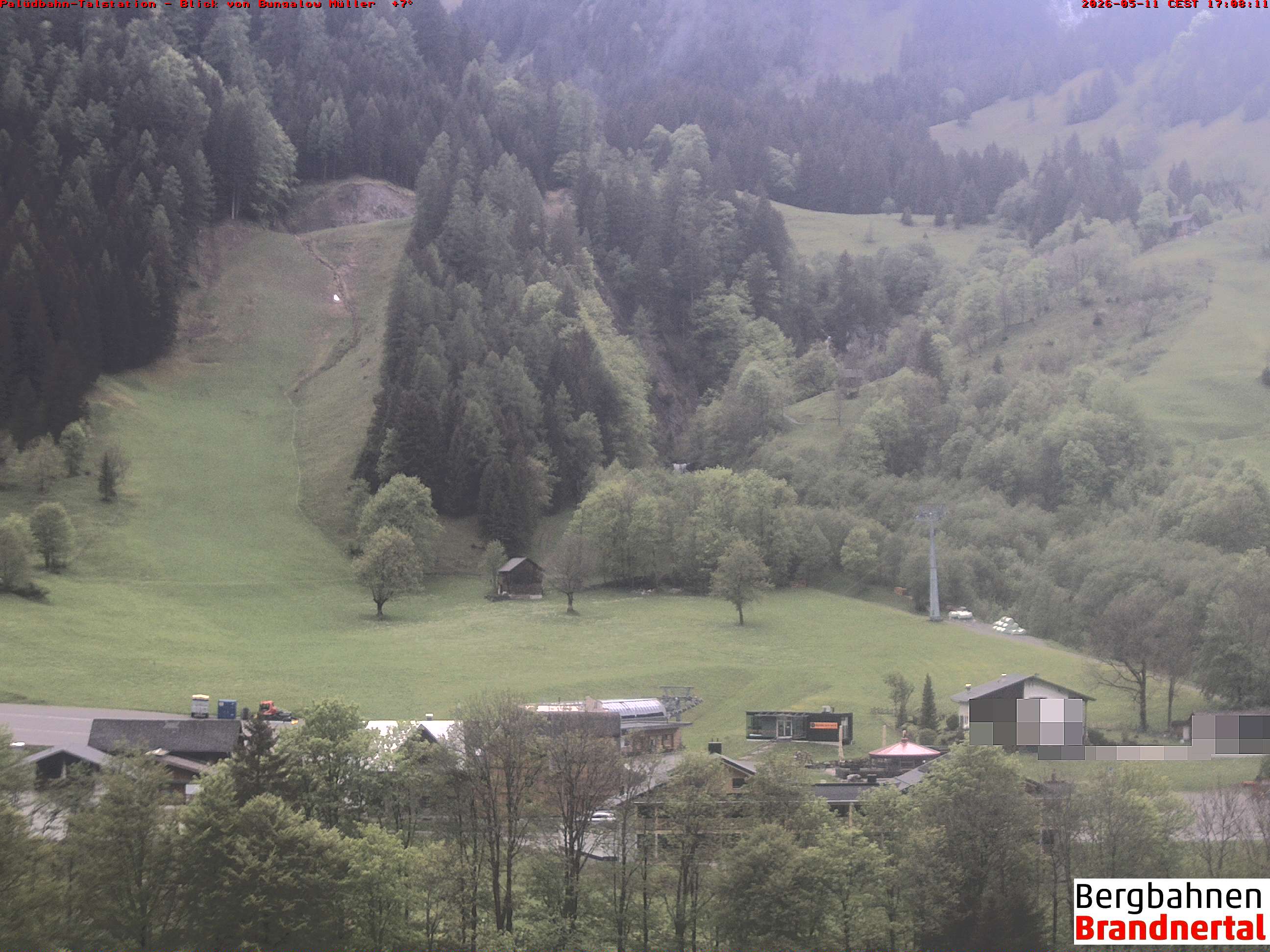 Blick auf Palüdbahn von Bungalow Müller