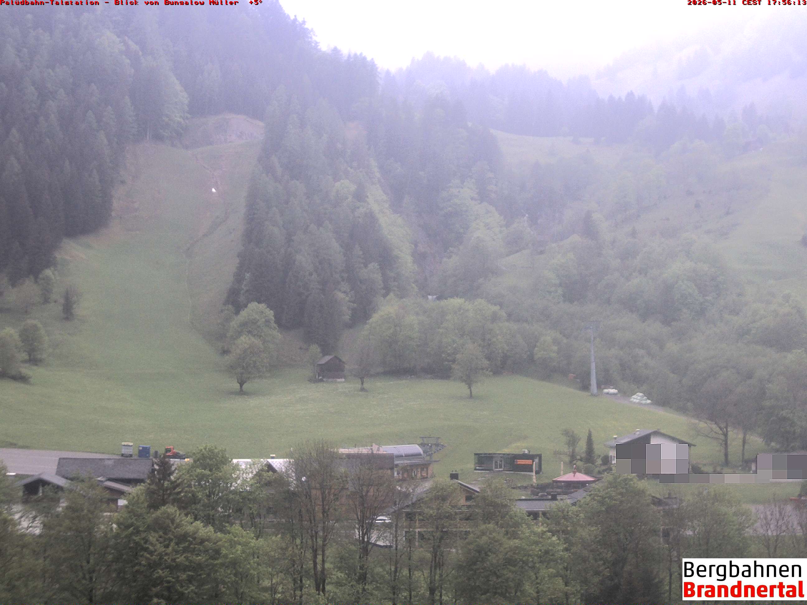 Blick auf Palüdbahn von Bungalow Müller