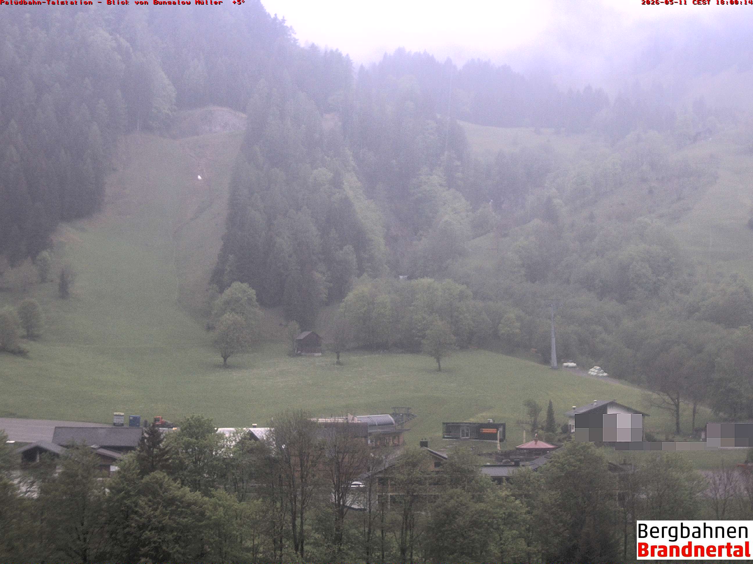Blick auf Palüdbahn von Bungalow Müller