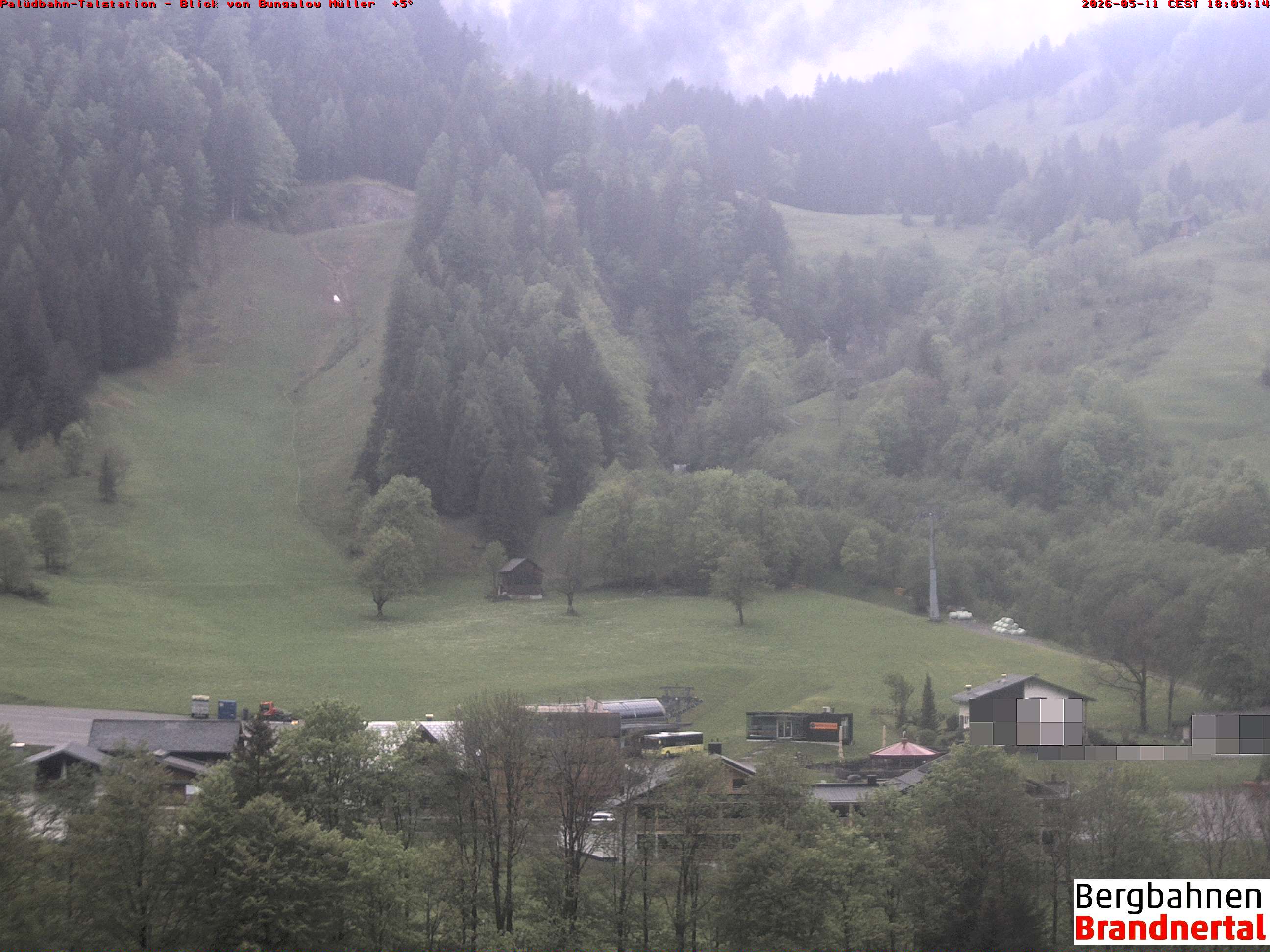 Blick auf Palüdbahn von Bungalow Müller