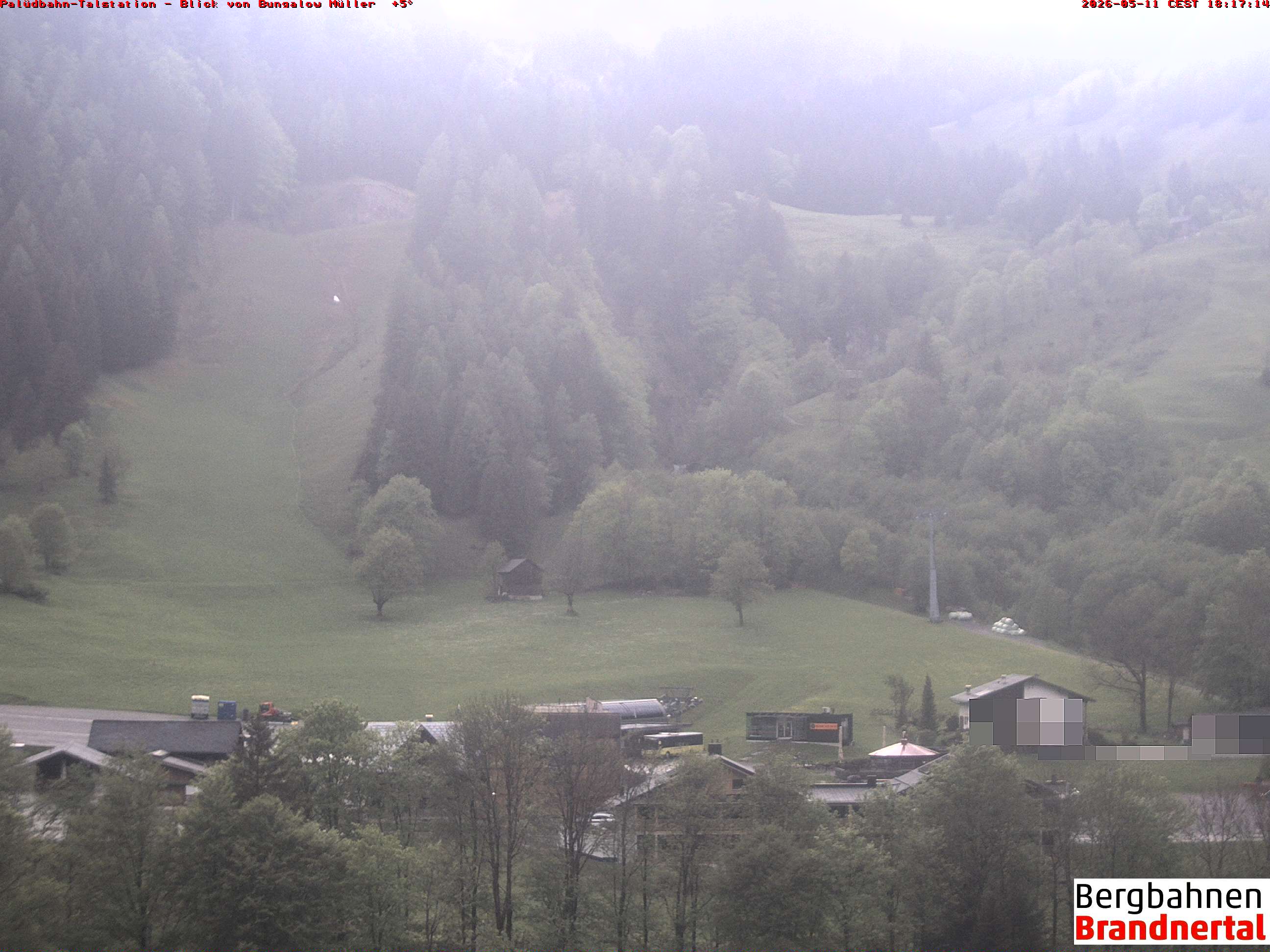 Blick auf Palüdbahn von Bungalow Müller