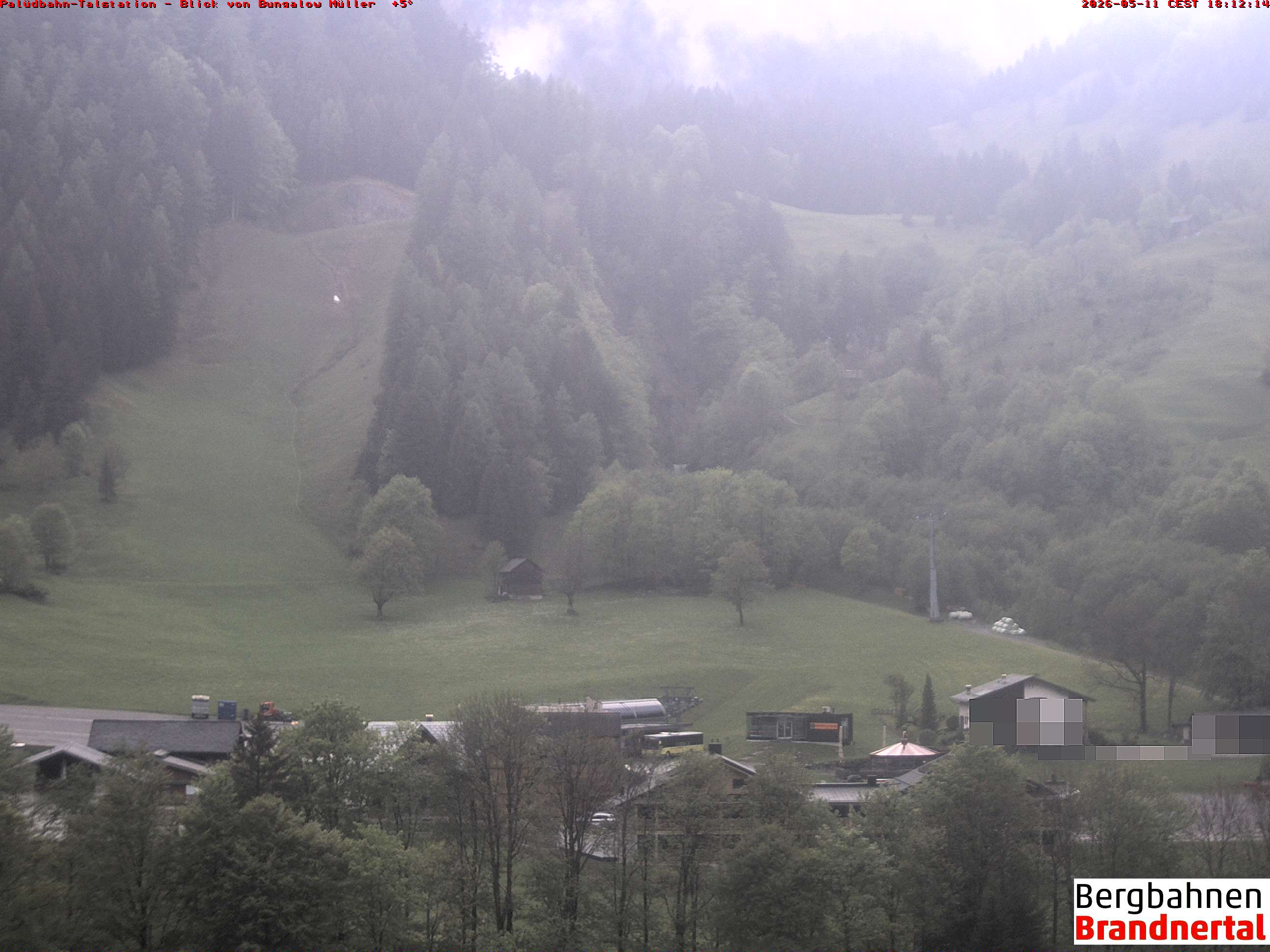 Blick auf Palüdbahn von Bungalow Müller
