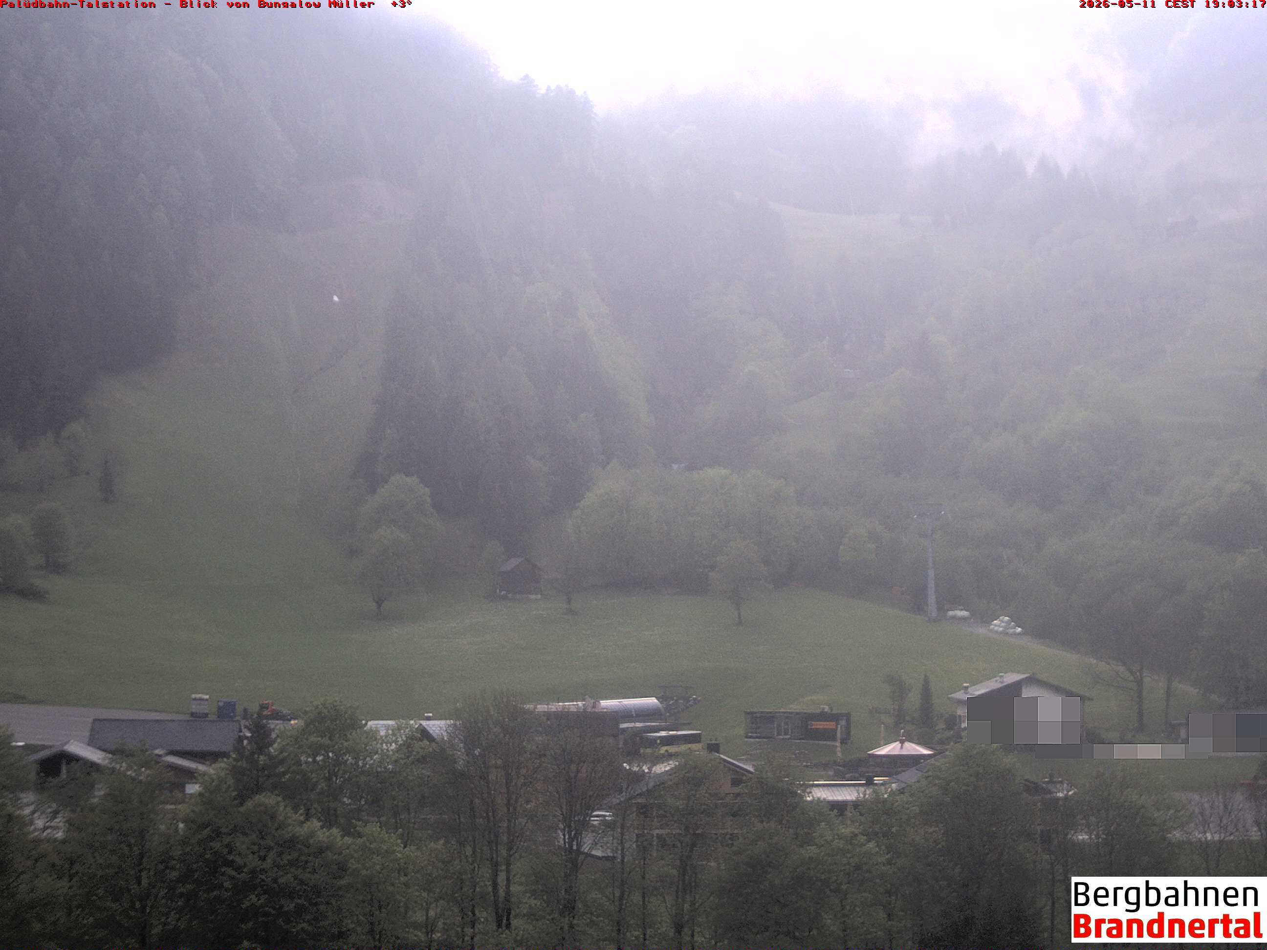 Blick auf Palüdbahn von Bungalow Müller
