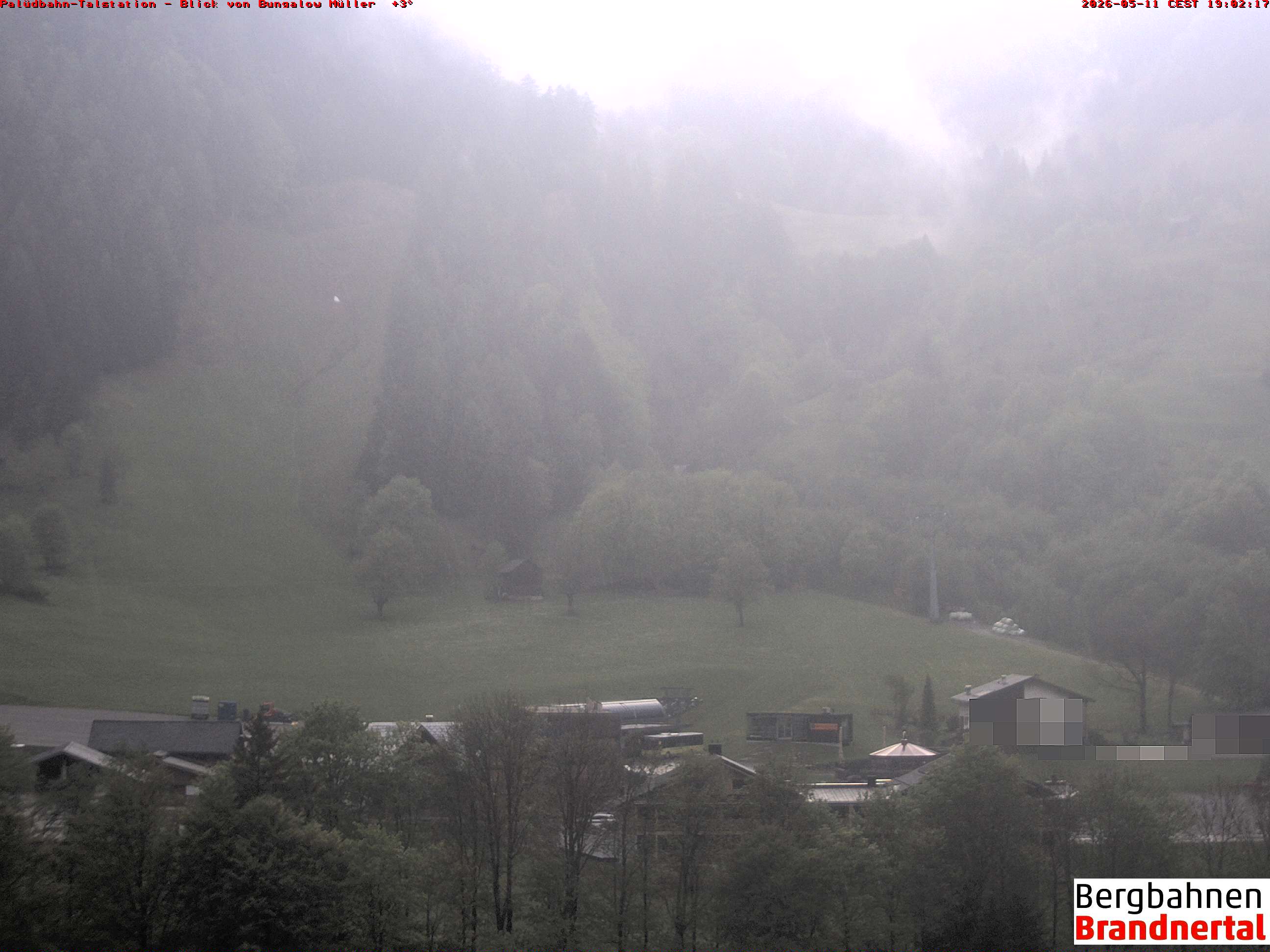 Blick auf Palüdbahn von Bungalow Müller