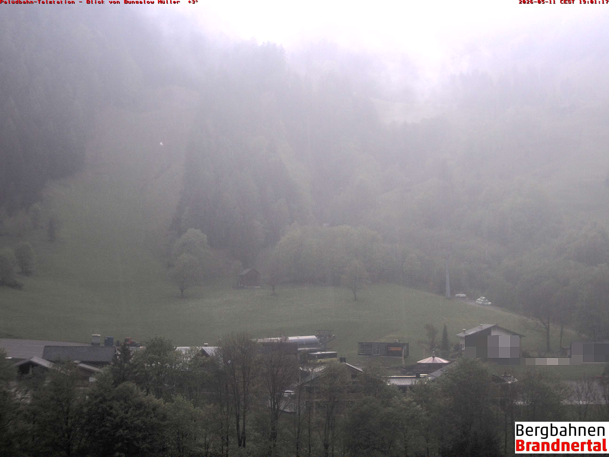 Blick auf Palüdbahn von Bungalow Müller